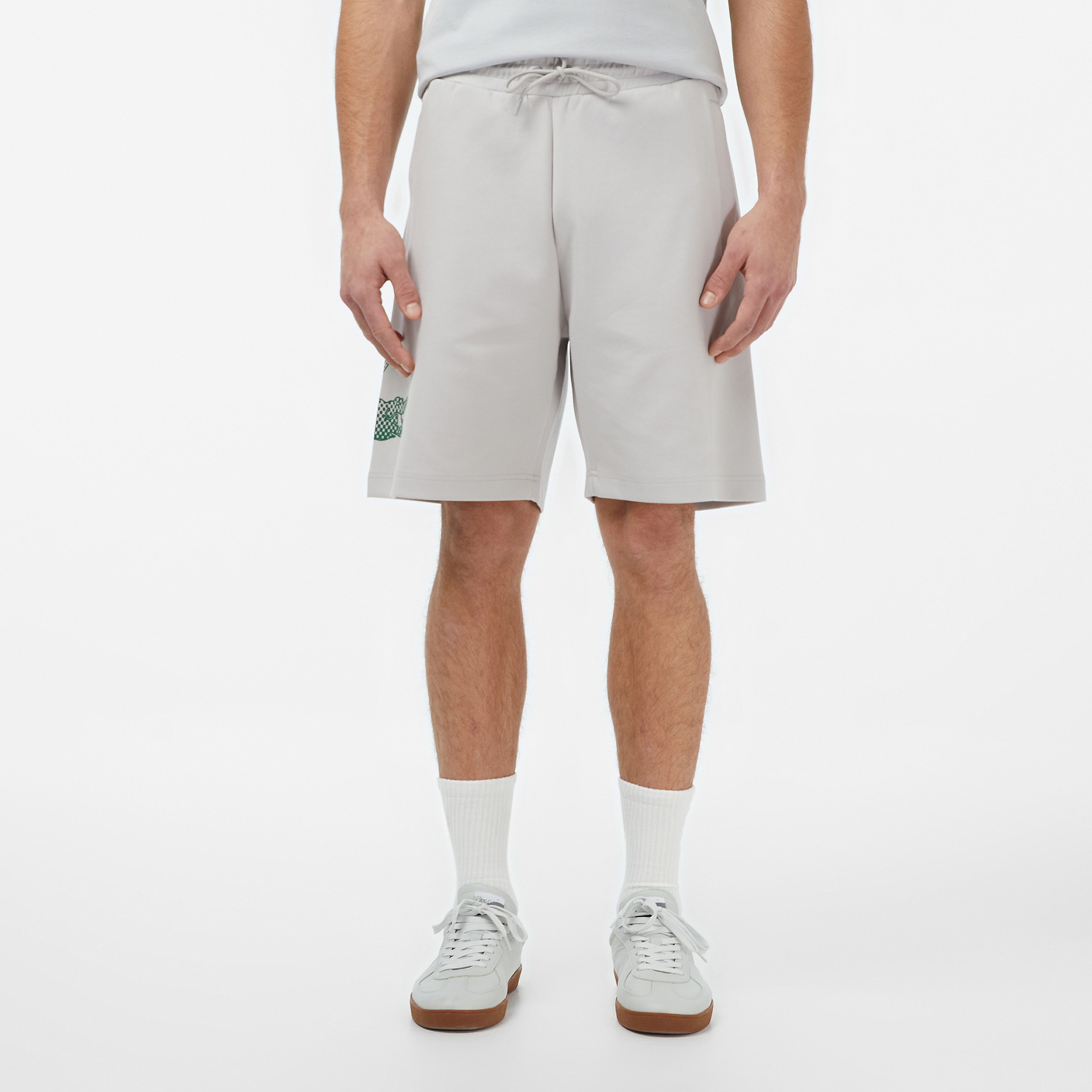 Lacoste House of SuperStep x Lacoste Erkek Gri Şort