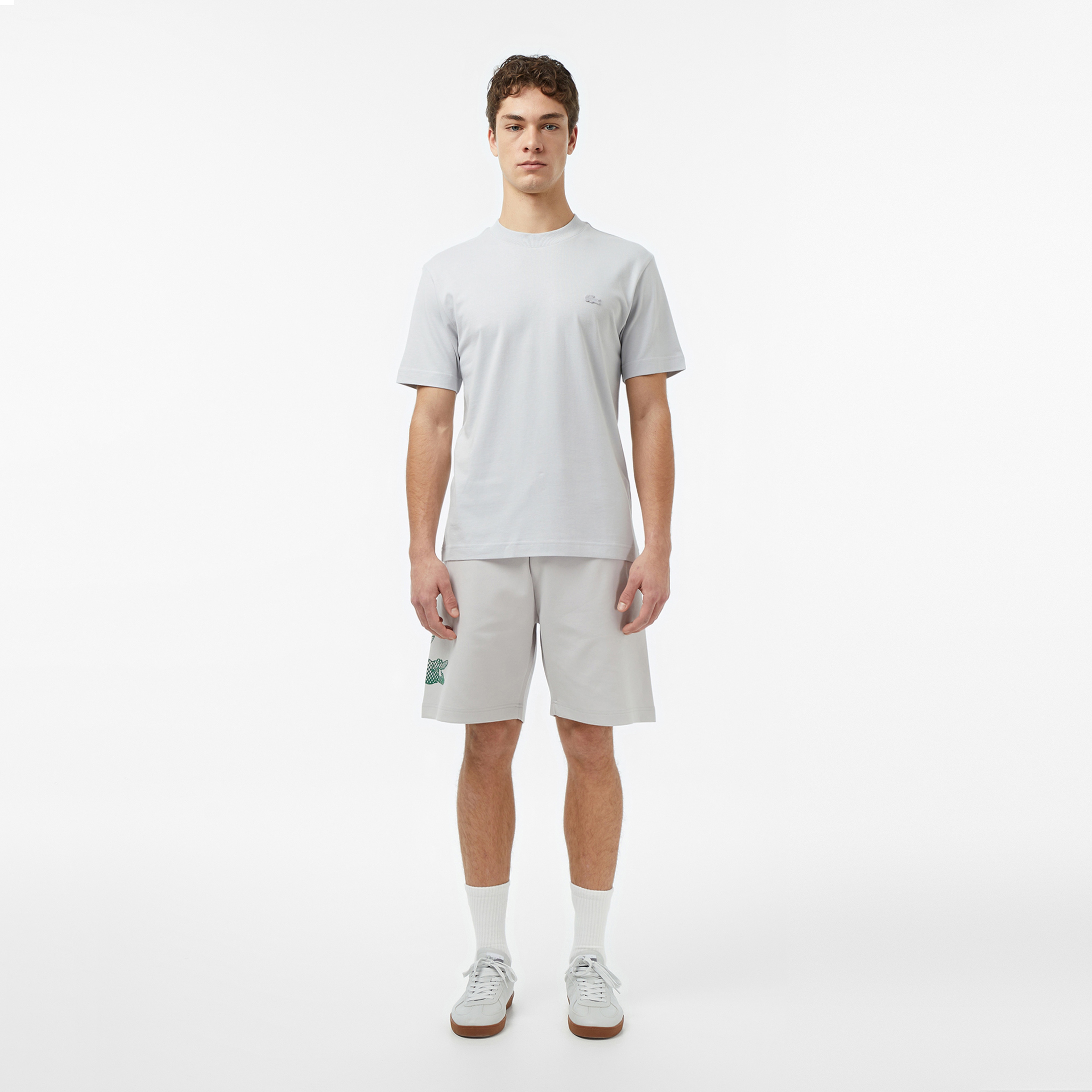 Lacoste House of SuperStep x Lacoste Erkek Gri Şort