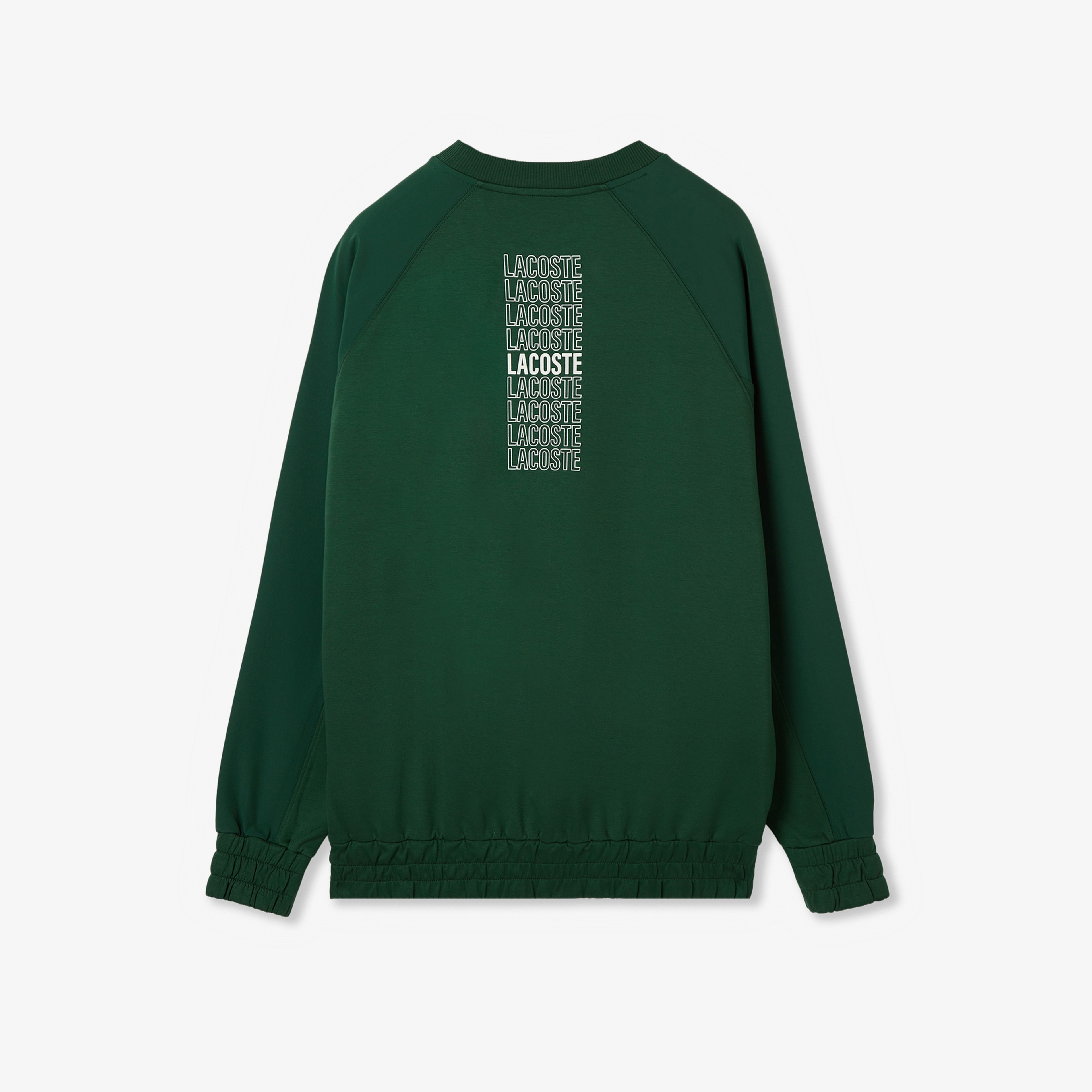 Lacoste House of SuperStep x Lacoste Erkek Yeşil Sweatshirt