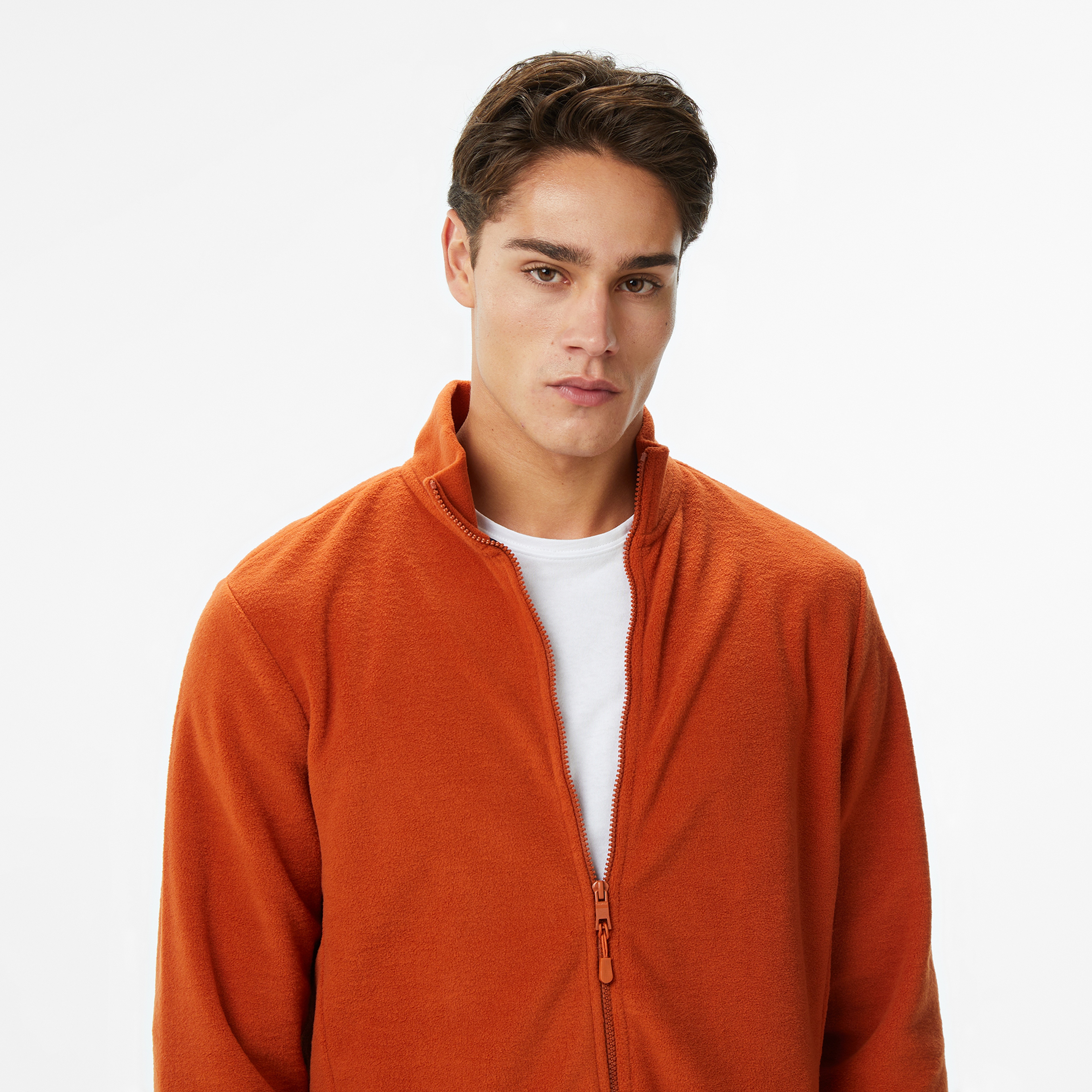 Nautica Erkek Turuncu Regular Fit Sweatshirt