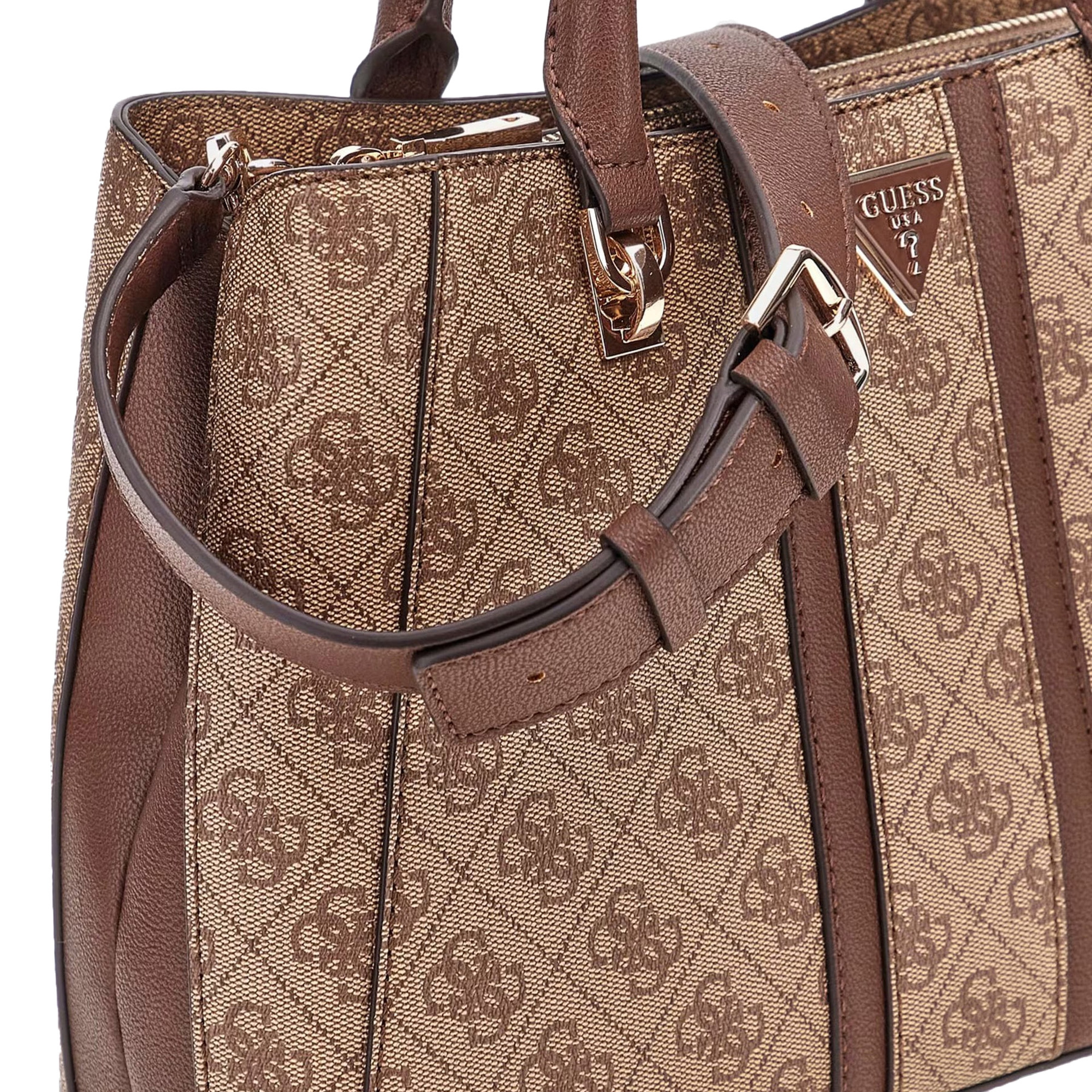 Guess Mini Slin 00060 Kadın Kahverengi El Çantası