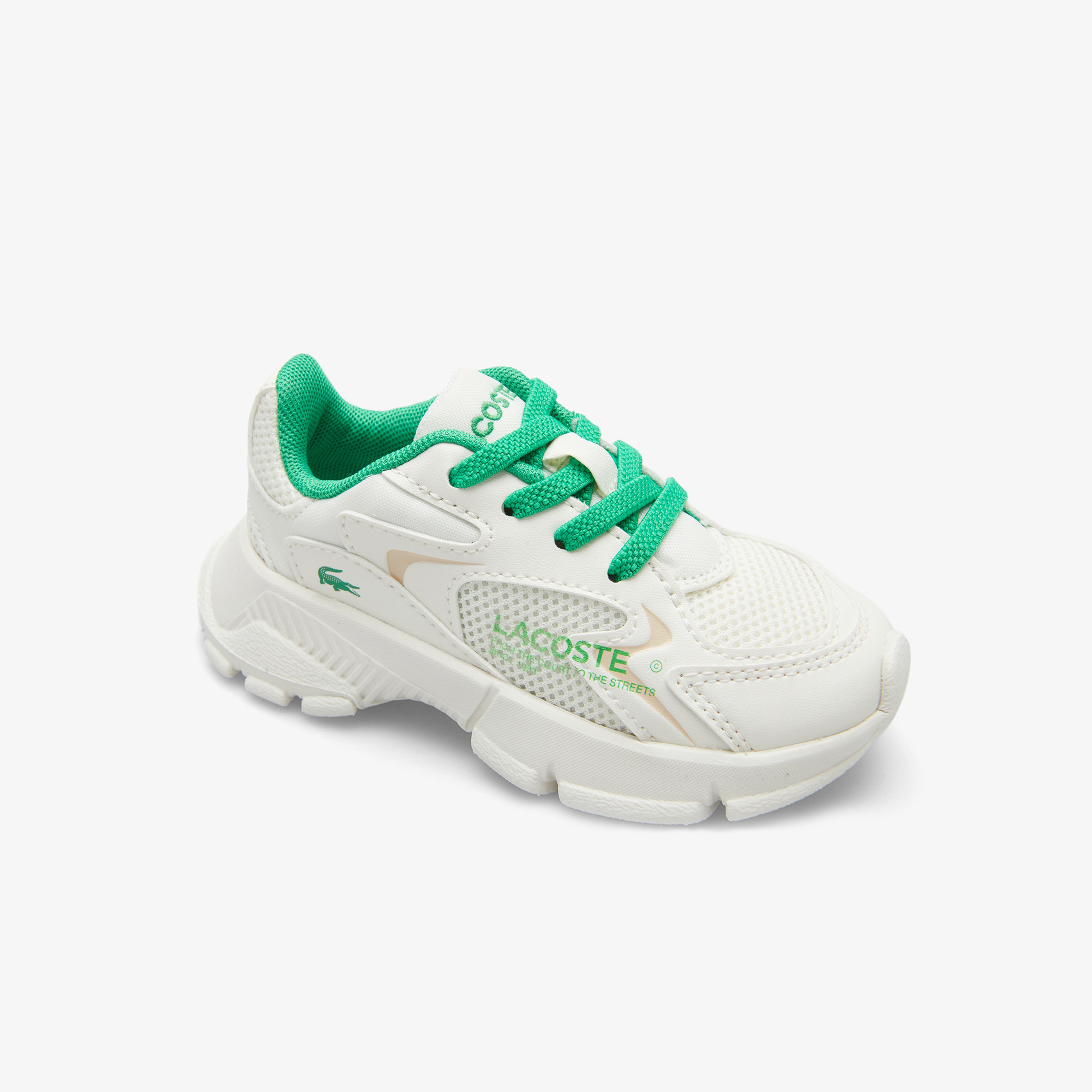 Lacoste L003 Neo Çocuk Bej Spor Ayakkabı