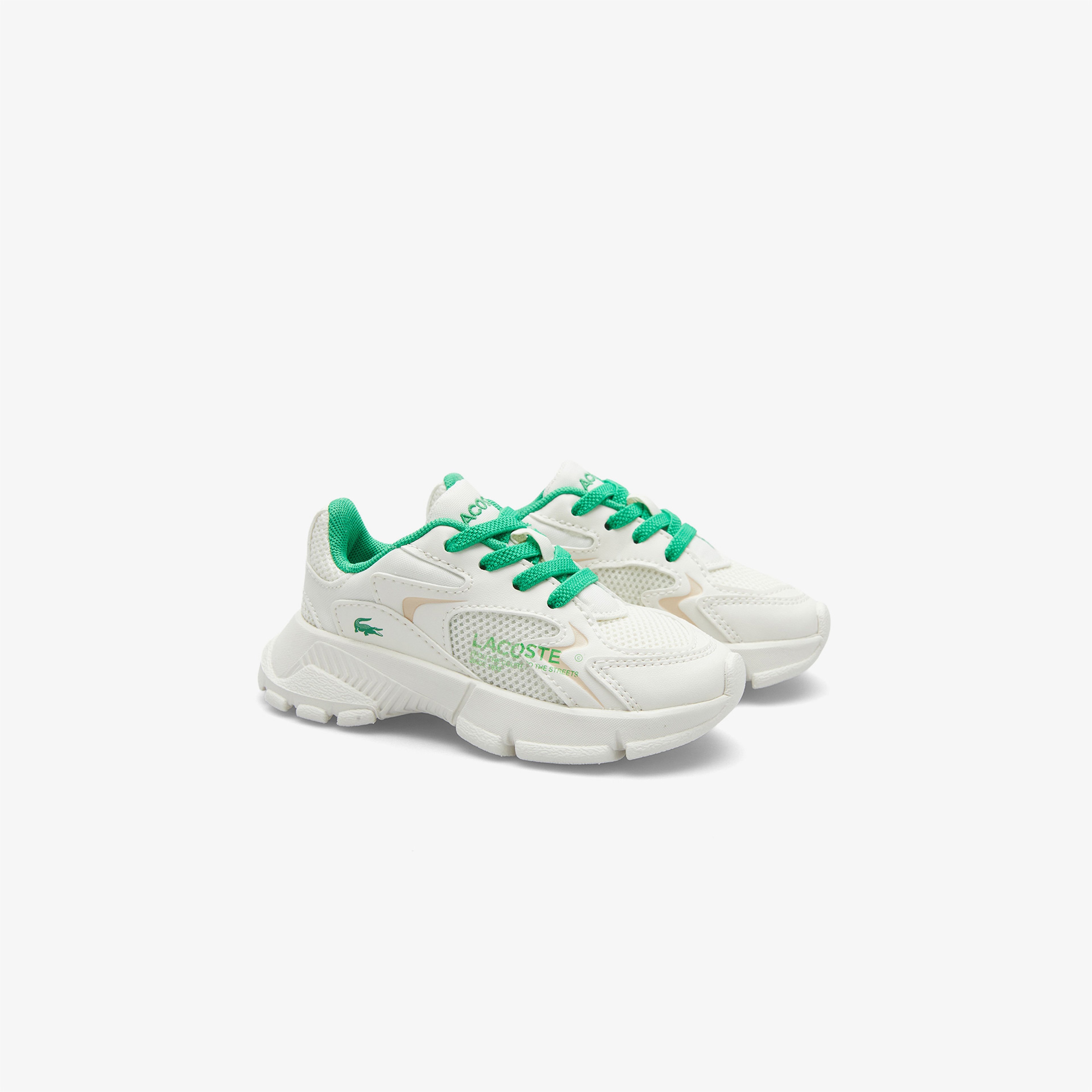 Lacoste L003 Neo Çocuk Bej Spor Ayakkabı