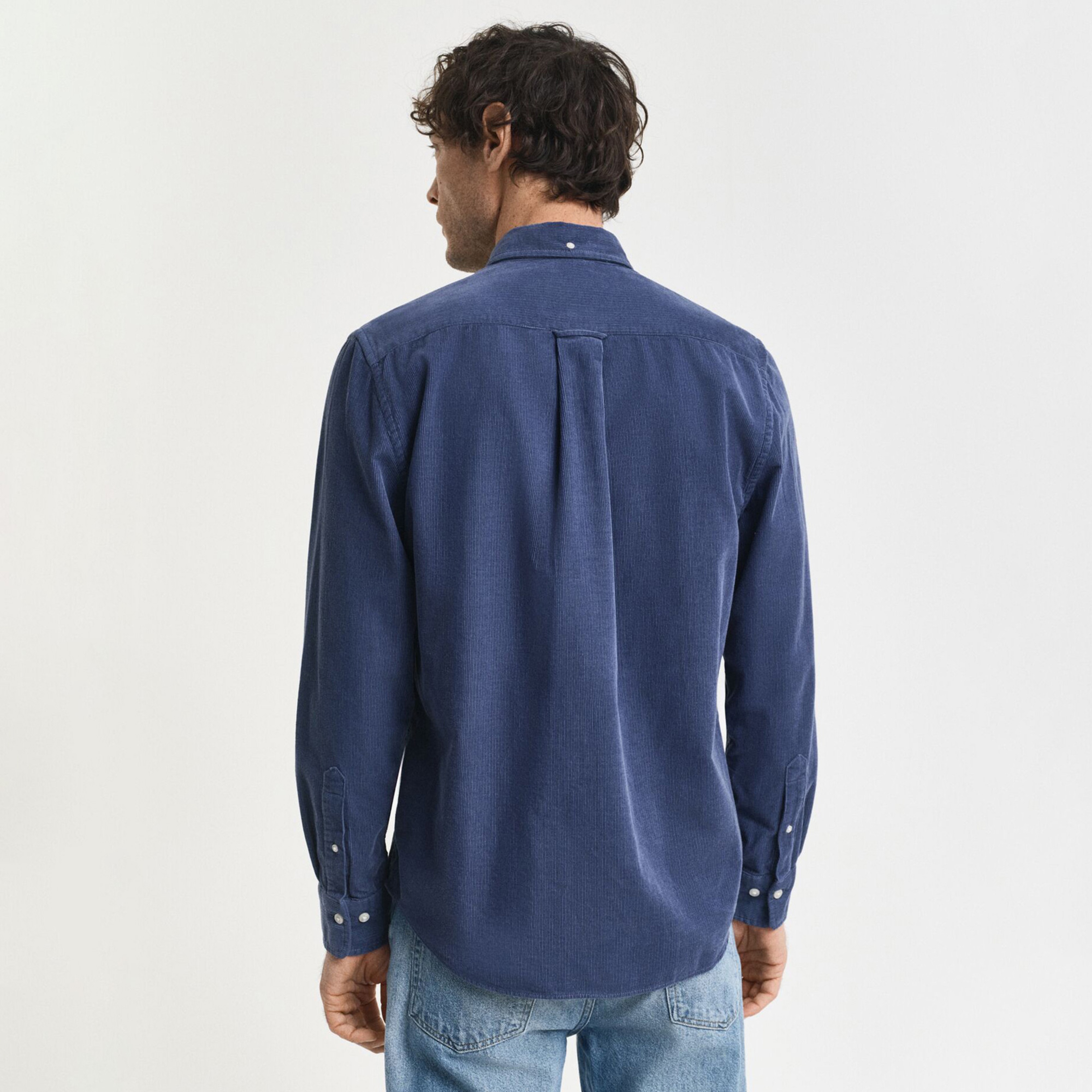 GANT Erkek Mavi Regular Fit Düğmeli Gömlek