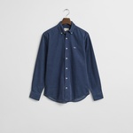 GANT Erkek Mavi Regular Fit Düğmeli Gömlek