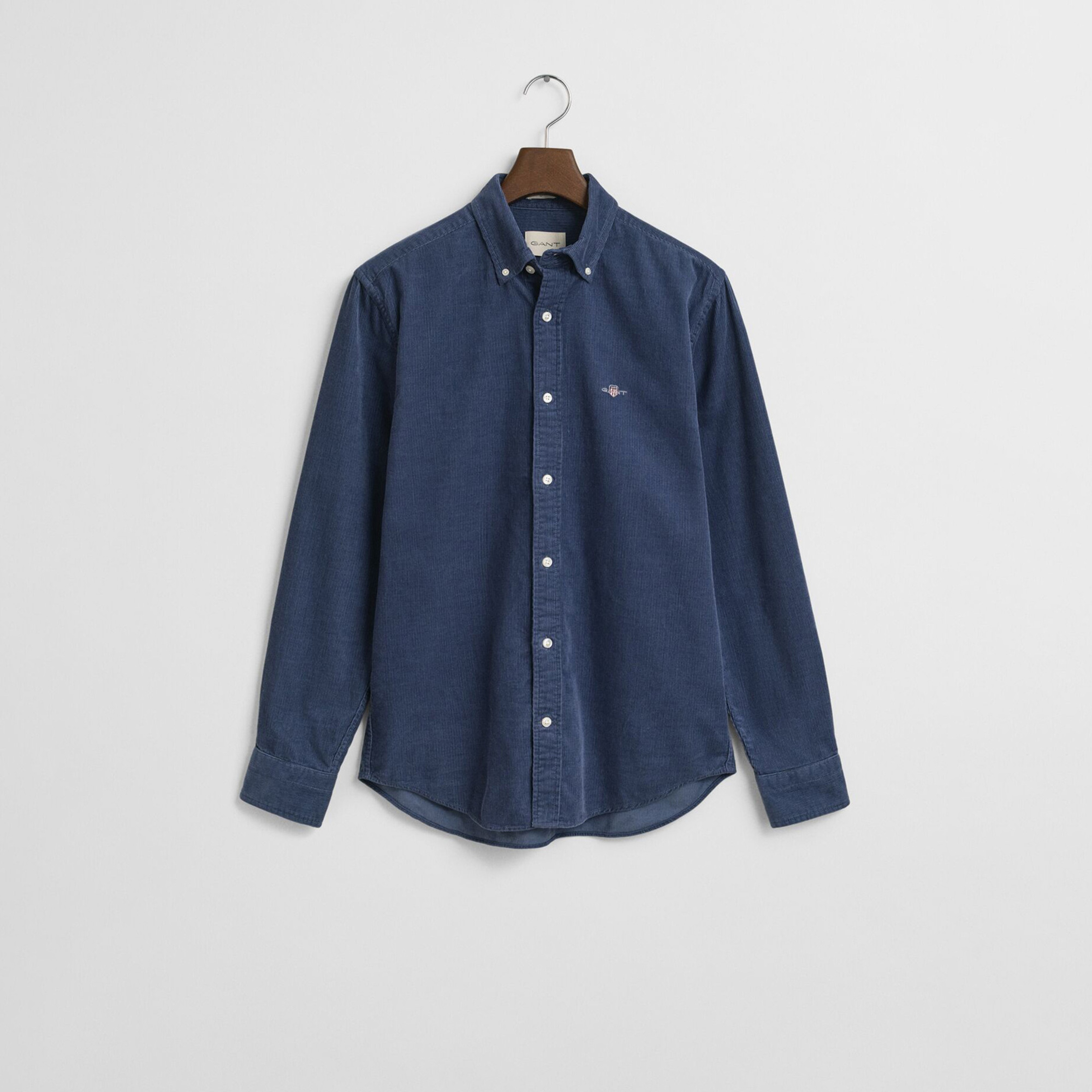 GANT Erkek Mavi Regular Fit Düğmeli Gömlek