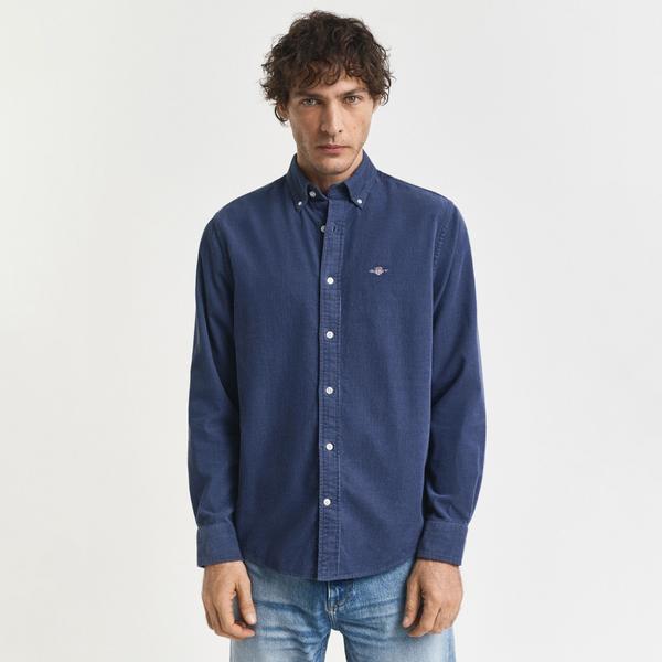 GANT Erkek Mavi Regular Fit Düğmeli Gömlek
