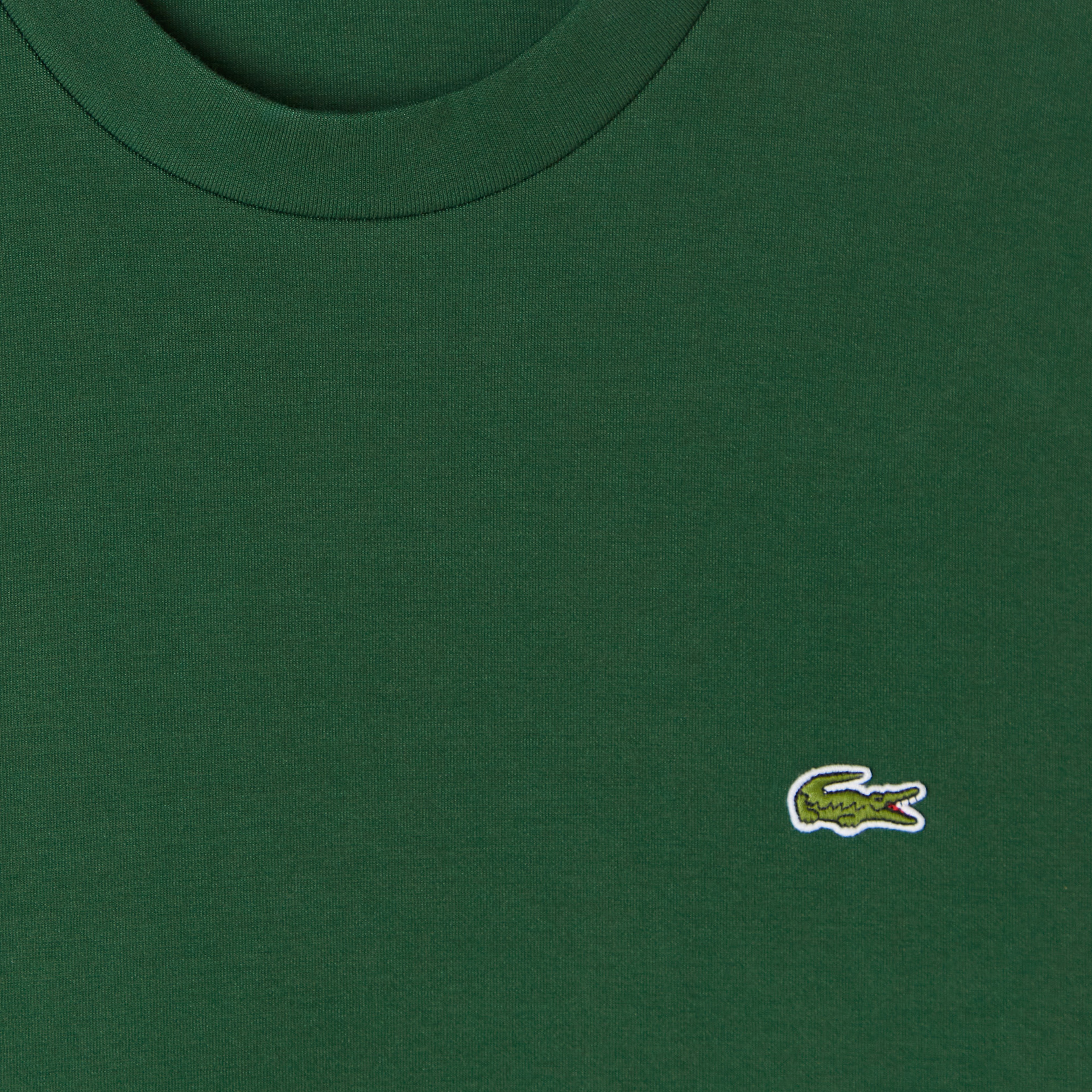 Lacoste Erkek Classic Fit Bisiklet Yaka Yeşil Sweatshirt