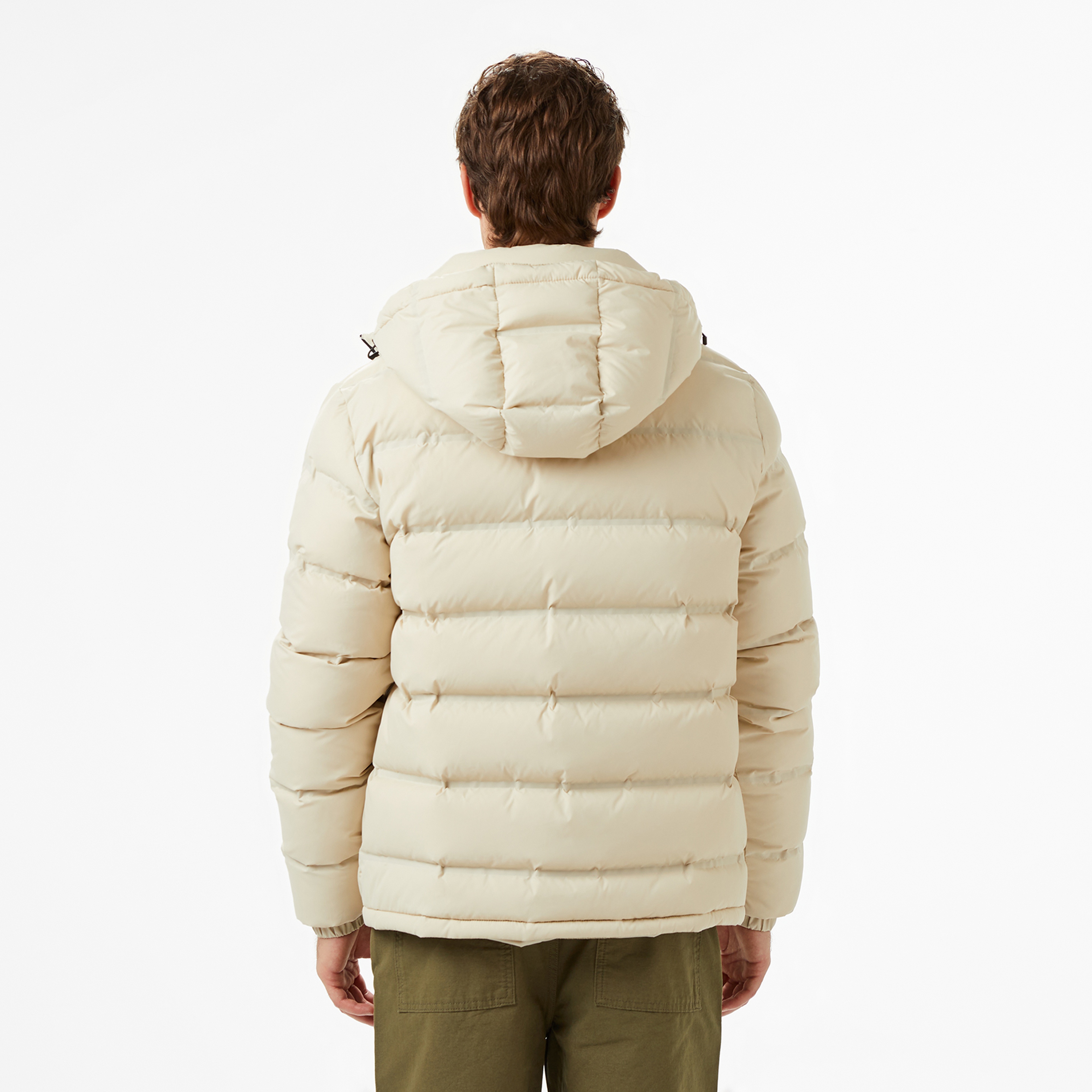 Lacoste Erkek Regular Fit Açık Kahverengi Mont