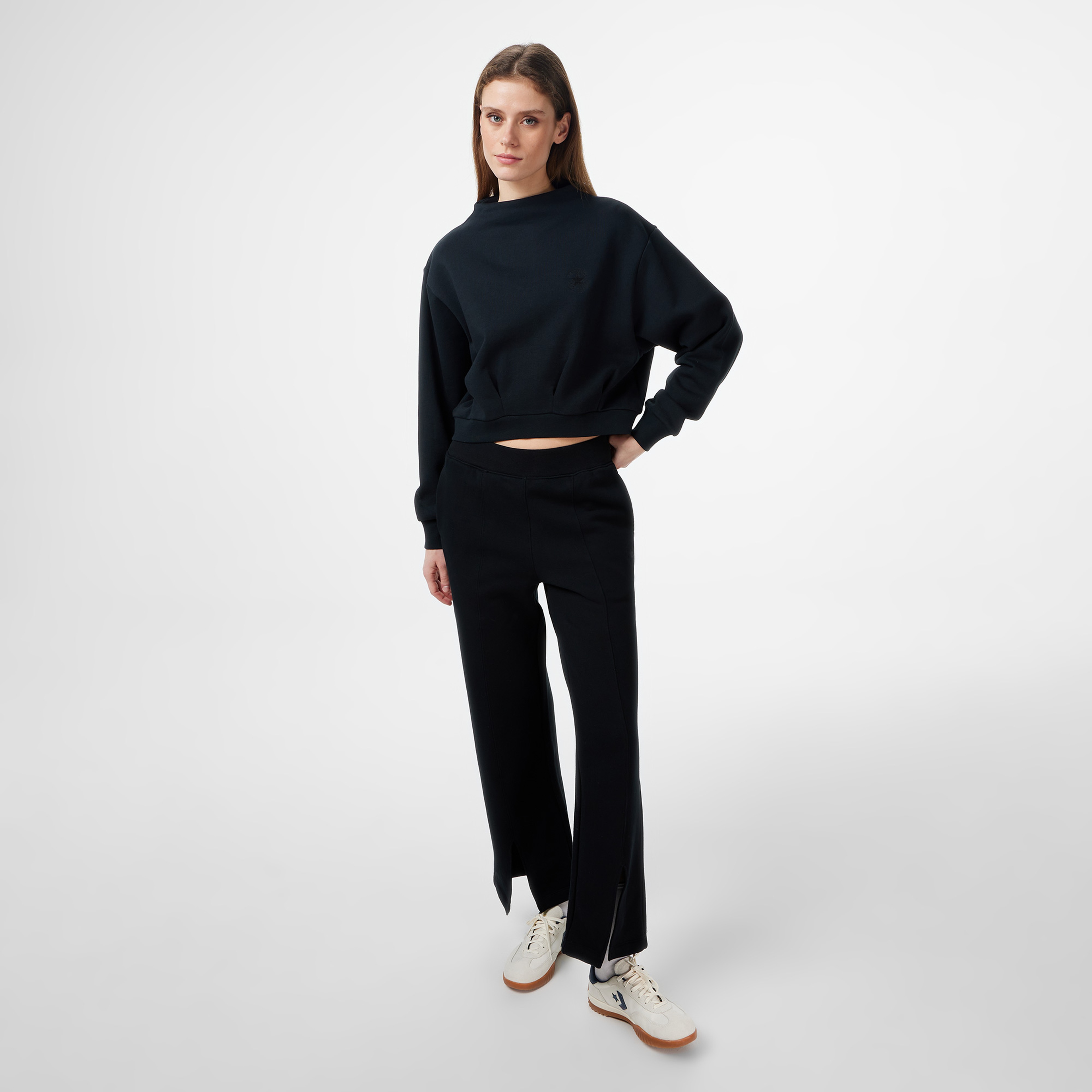 Converse Kadın Siyah Pantolon