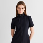GANT Kadın Siyah Regular Fit Fermuarlı Elbise