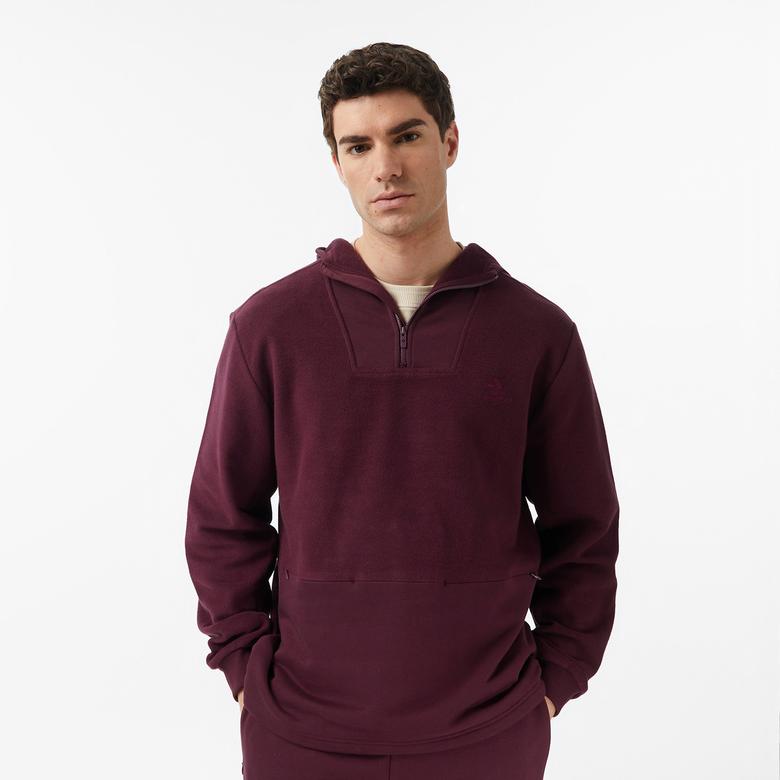 Converse Erkek Bordo Sweatshirt