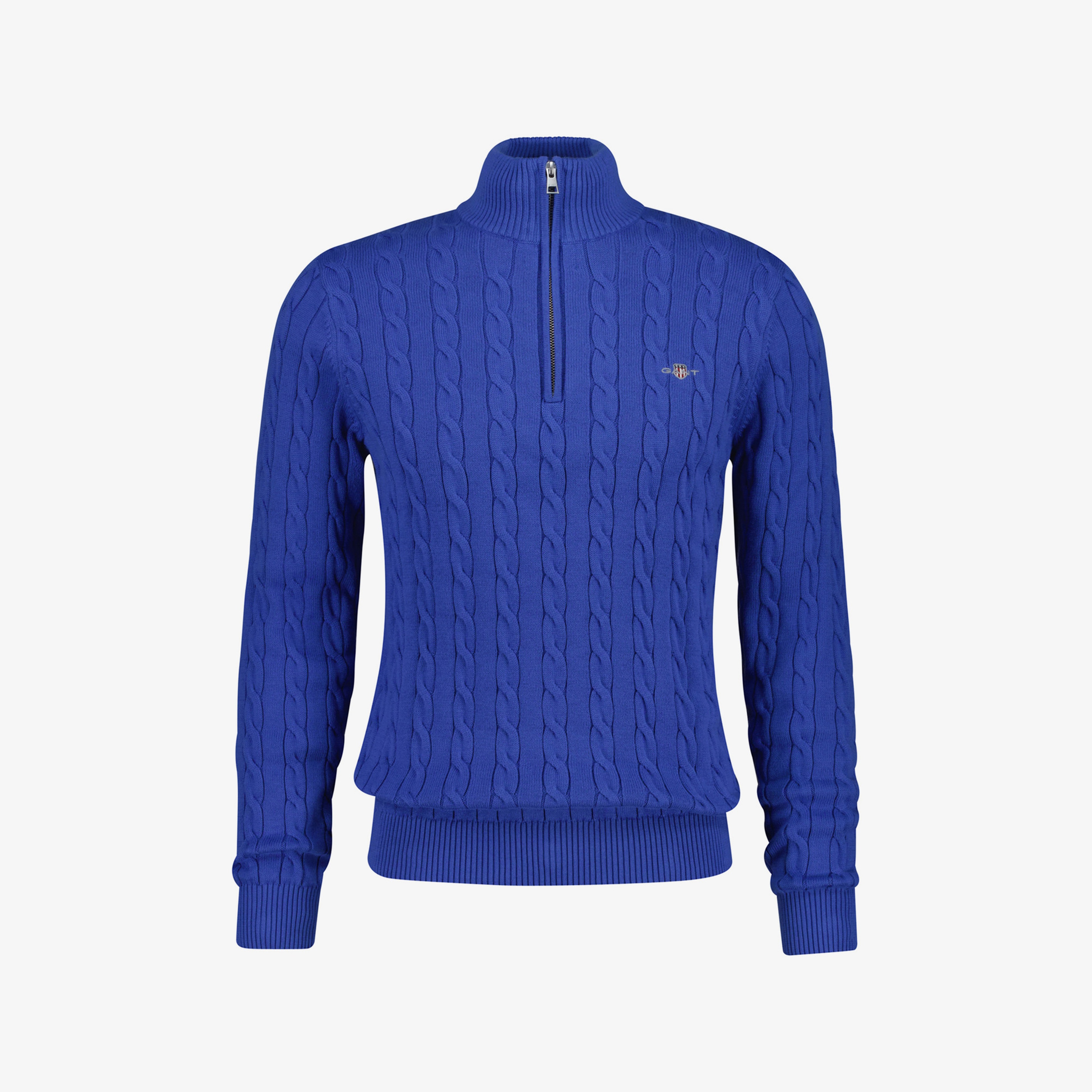 GANT Erkek Mavi Regular Fit Kazak