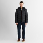 GANT Erkek Siyah Regular Fit Fermuarlı Mont
