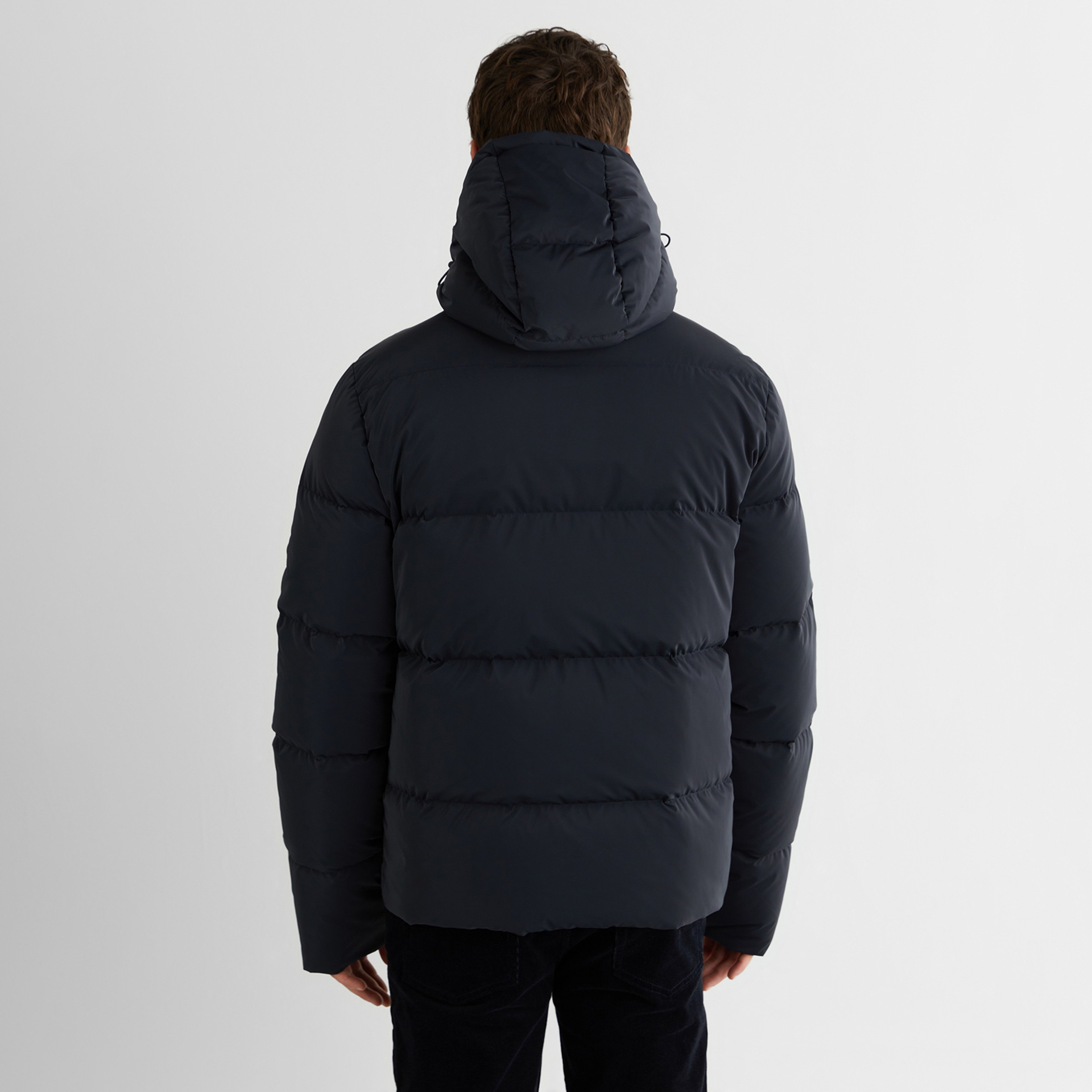 GANT Erkek Lacivert Regular Fit Fermuarlı Mont