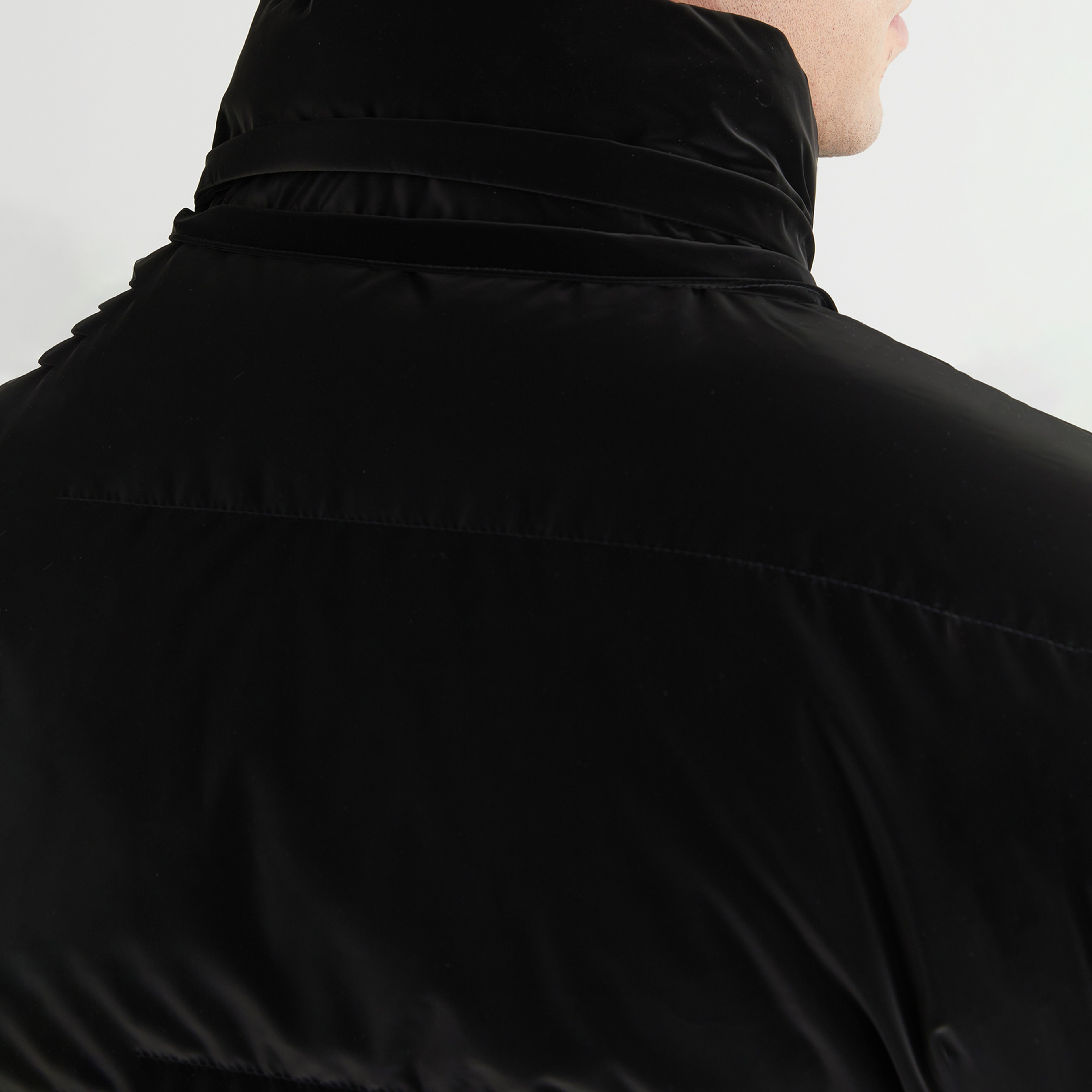 GANT Erkek Siyah Regular Fit Fermuarlı Mont