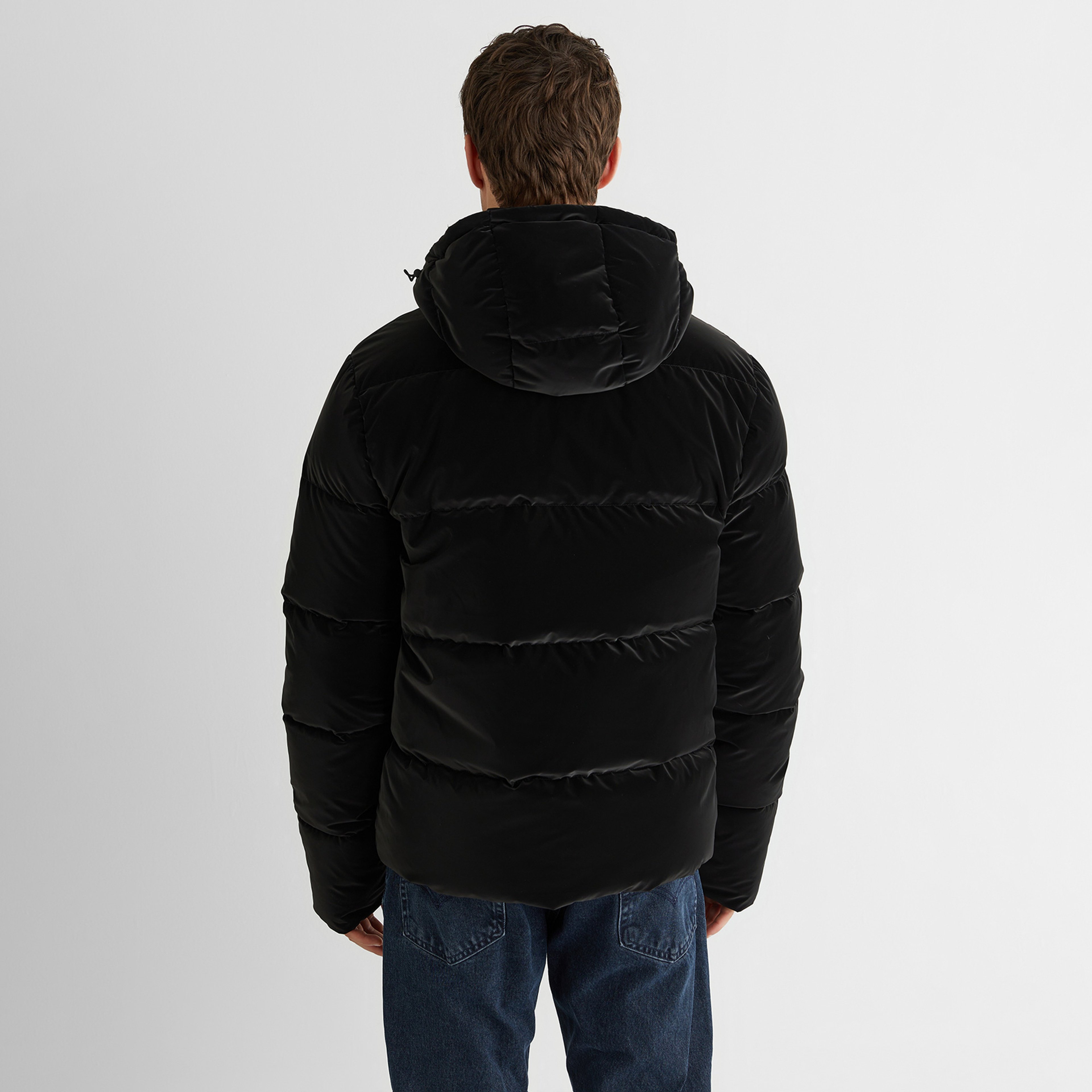 GANT Erkek Siyah Regular Fit Fermuarlı Mont