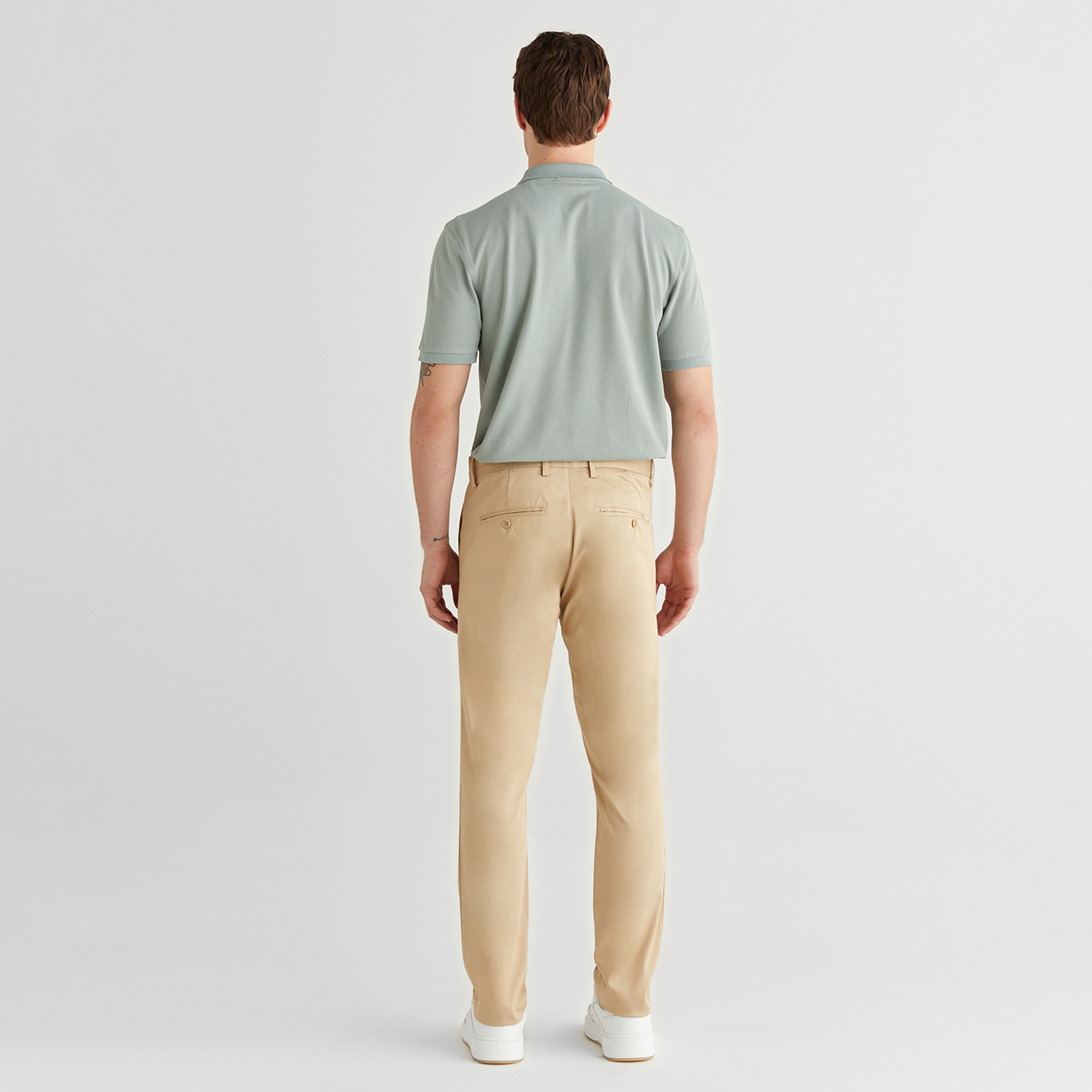 GANT Erkek Bej Slim Fit Pantolon