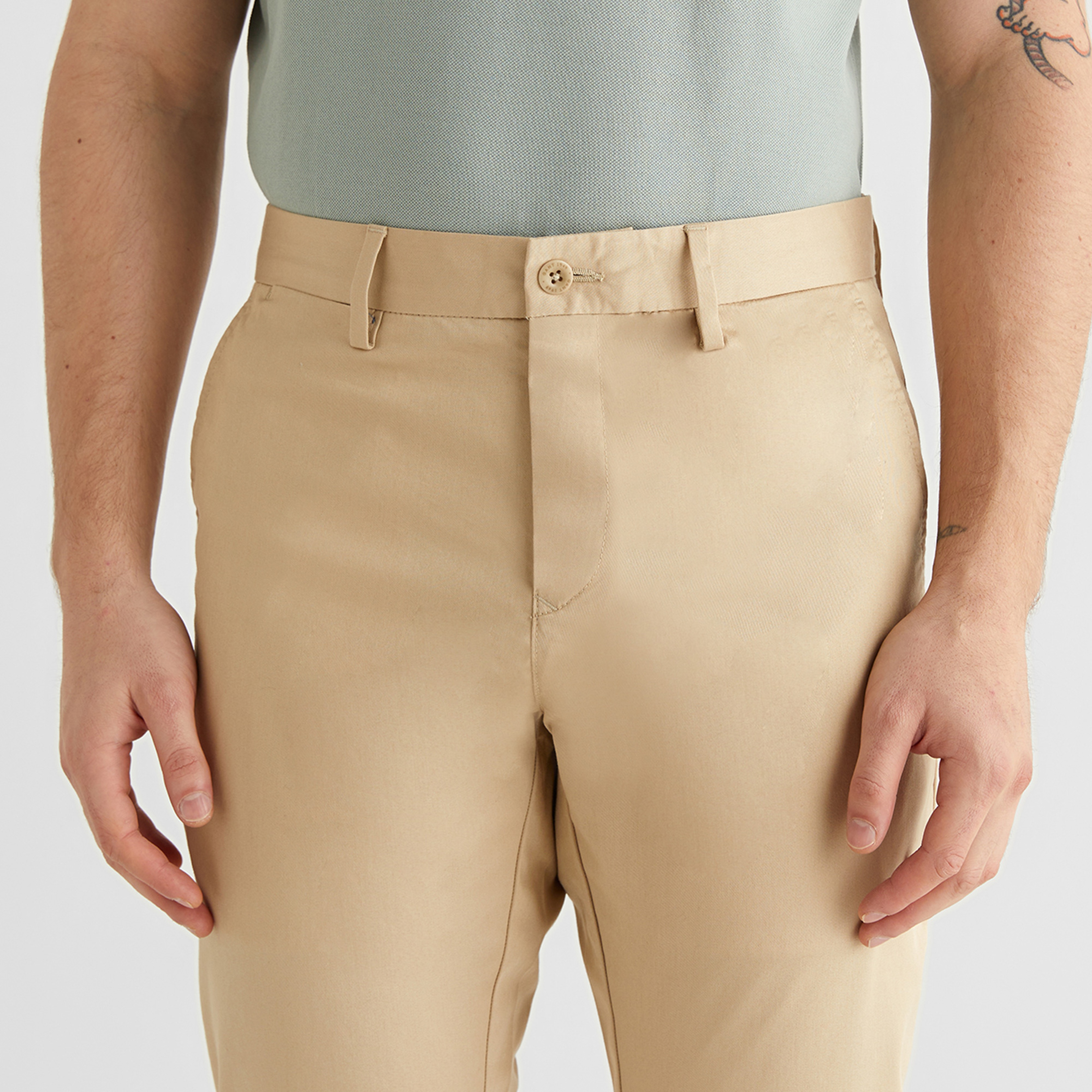 GANT Erkek Bej Slim Fit Pantolon