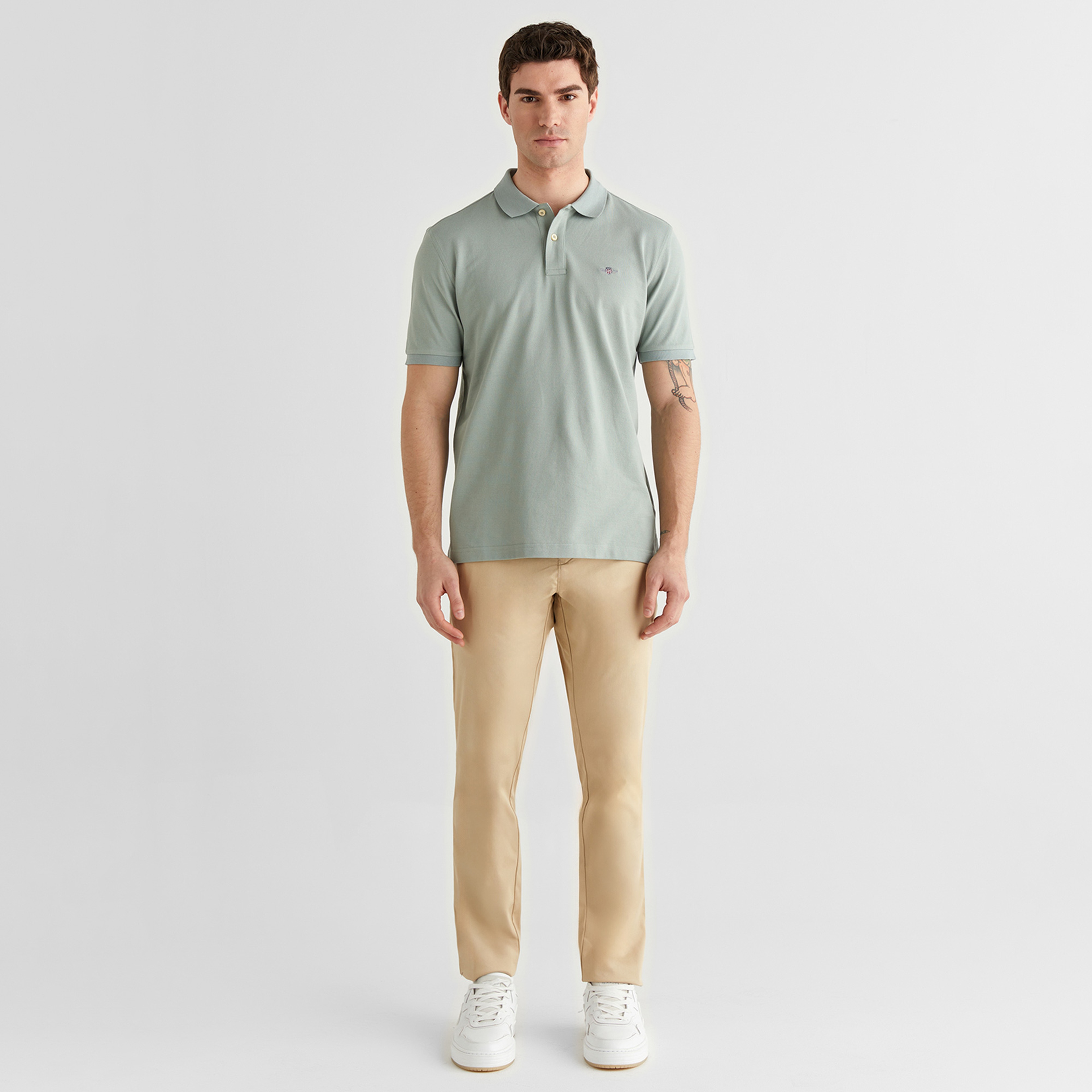 GANT Erkek Bej Slim Fit Pantolon
