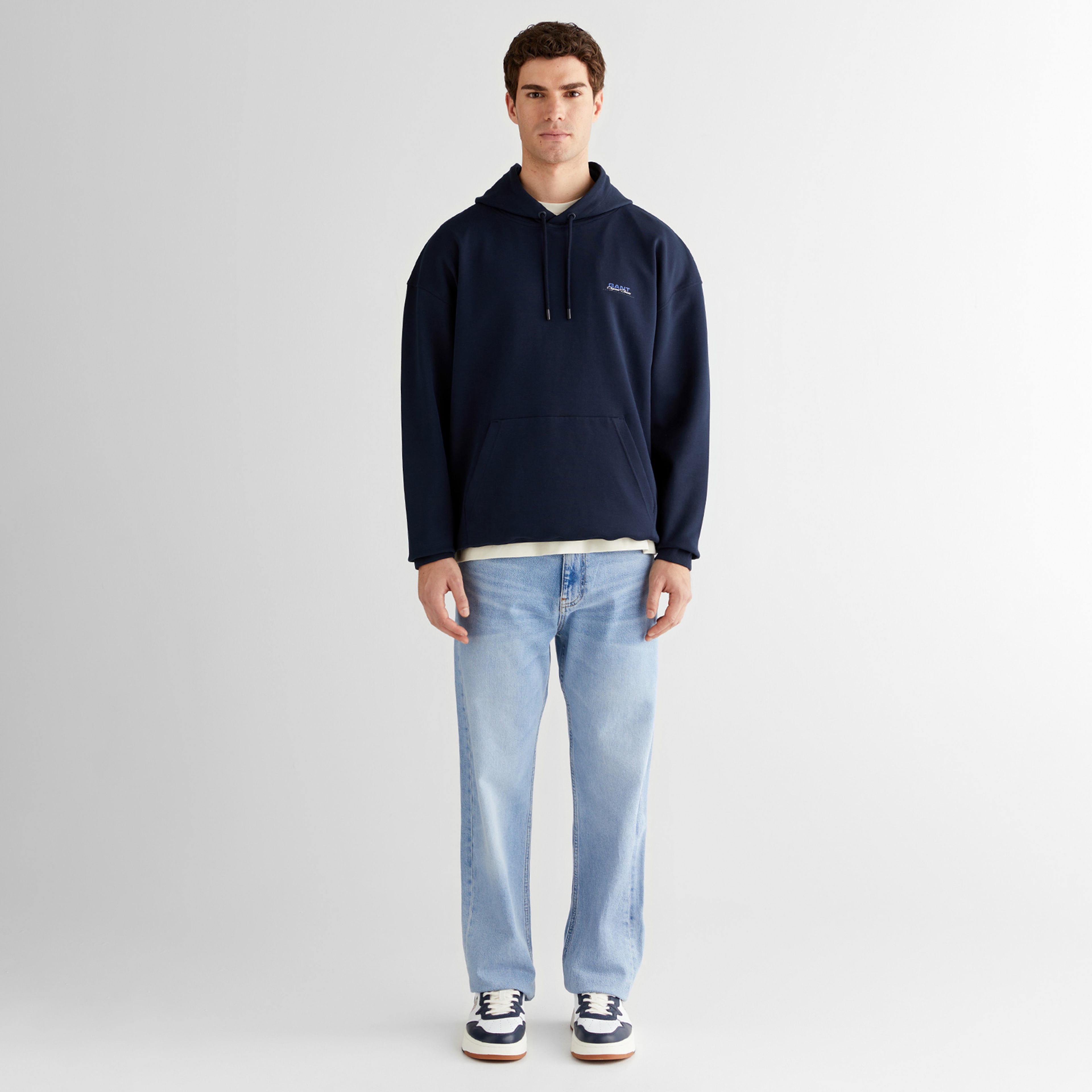 GANT Erkek Lacivert Sweatshirt