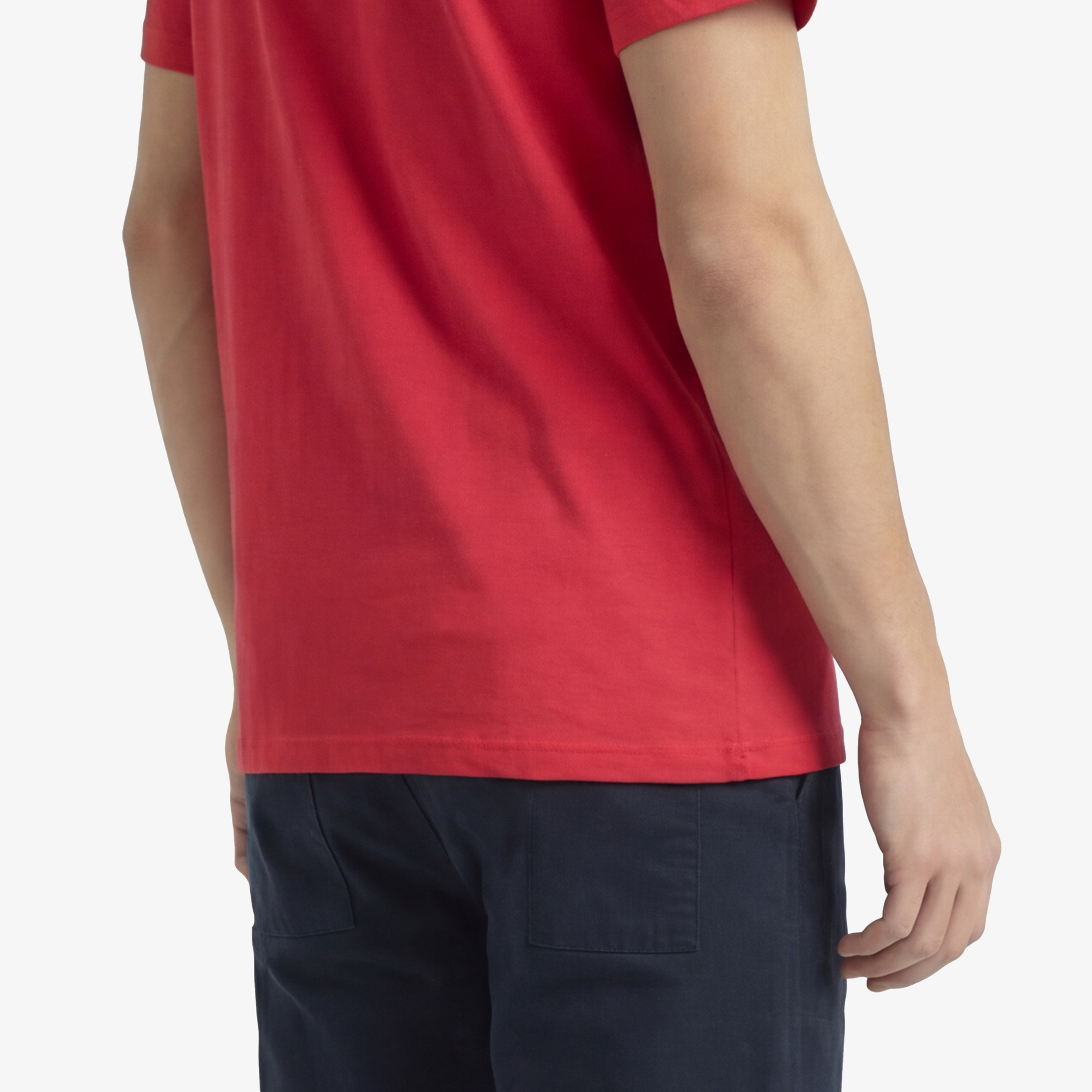 Converse Retro Chuck Taylor Erkek Kırmızı T-Shirt