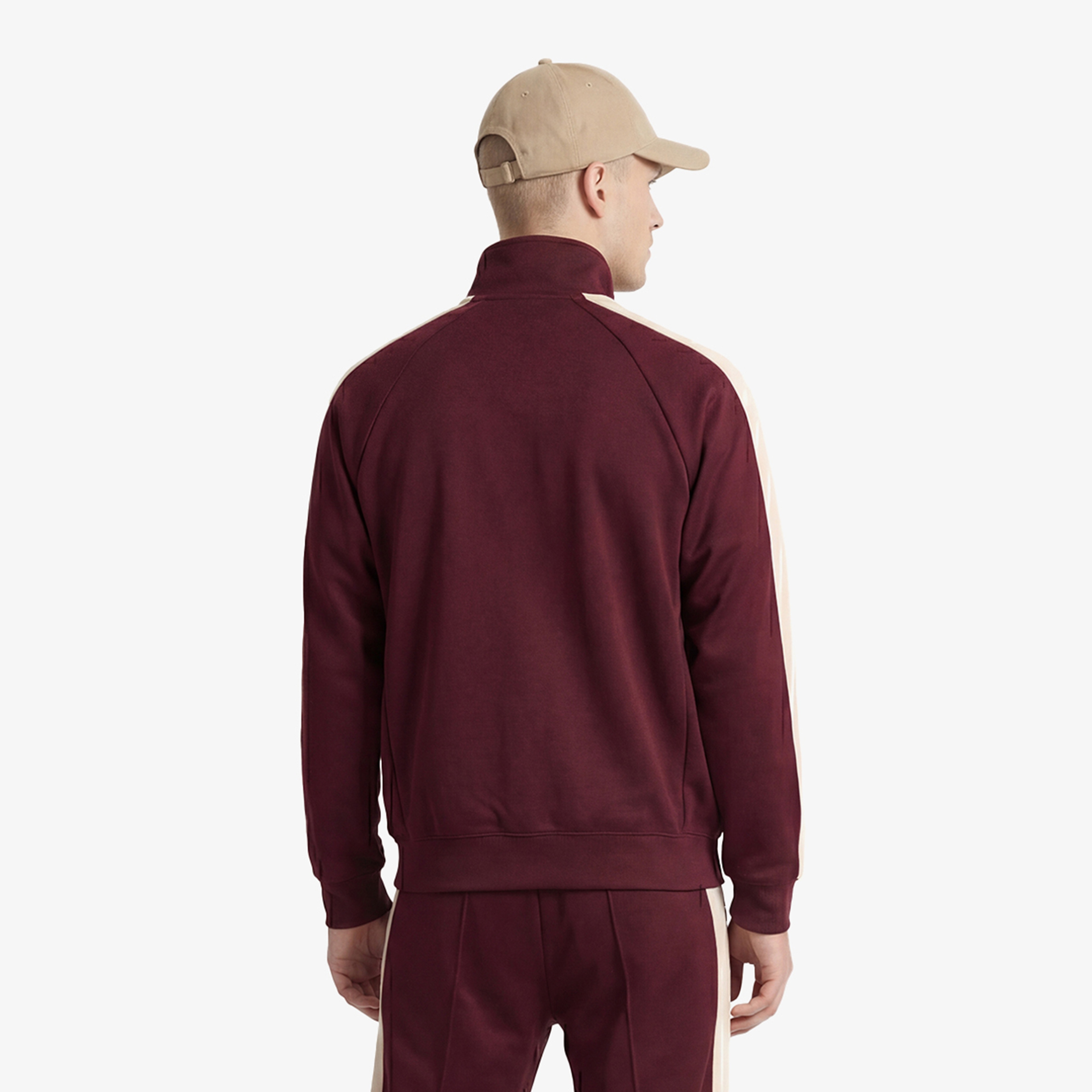 Converse Standard Fit Erkek Bordo Ceket