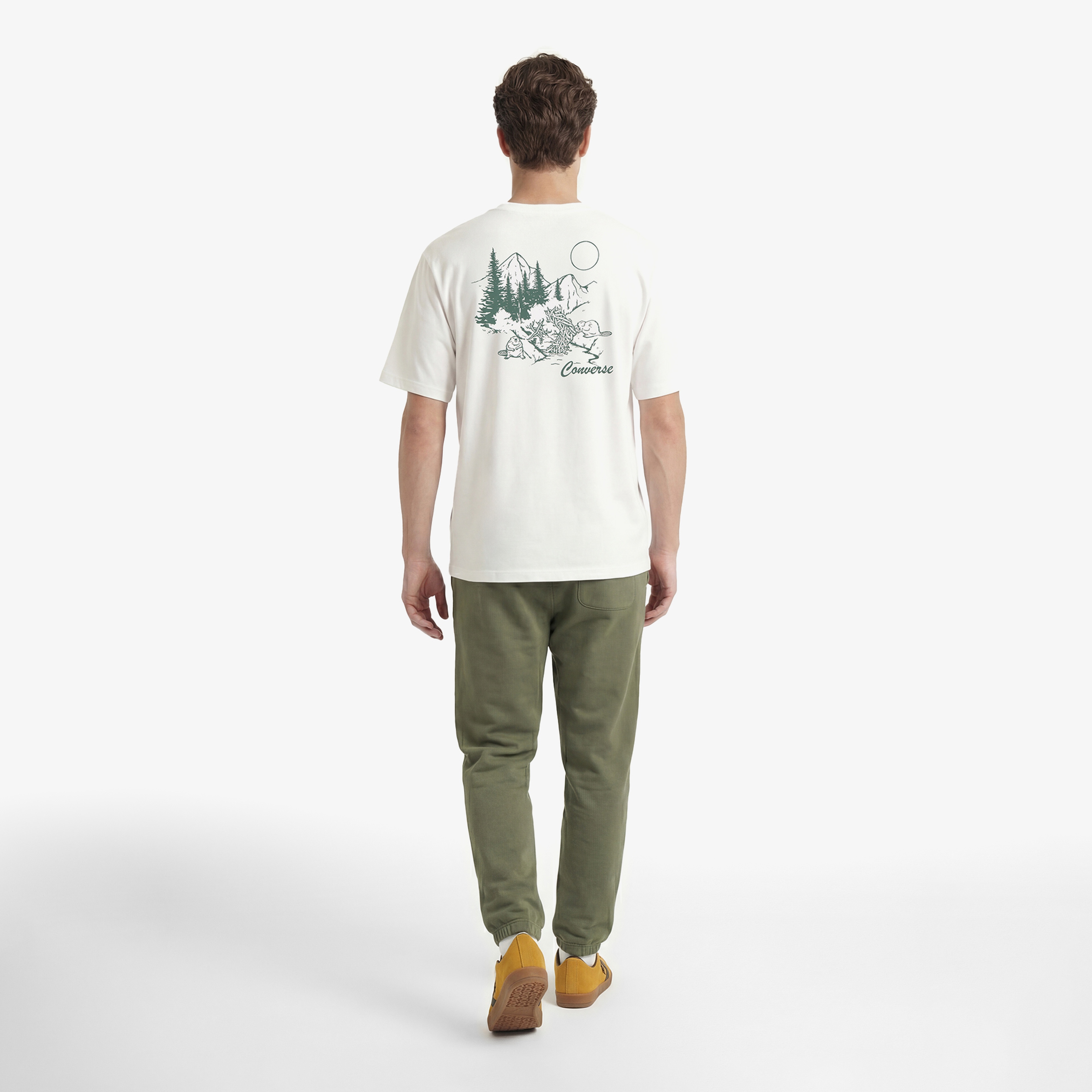 Converse Classic Erkek Beyaz T-Shirt