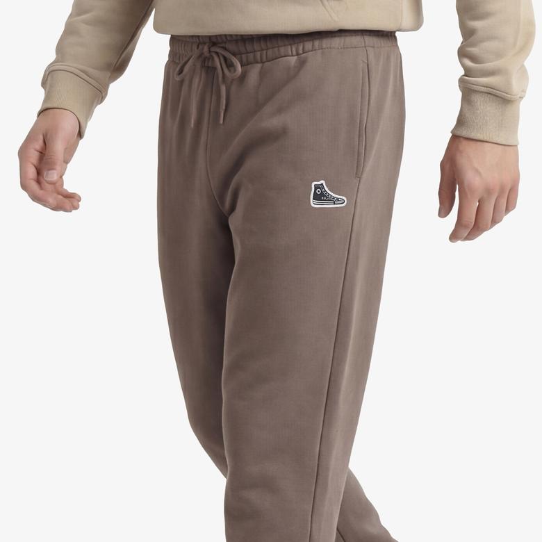 Converse Sneaker Patch Erkek Gri Eşofman Altı