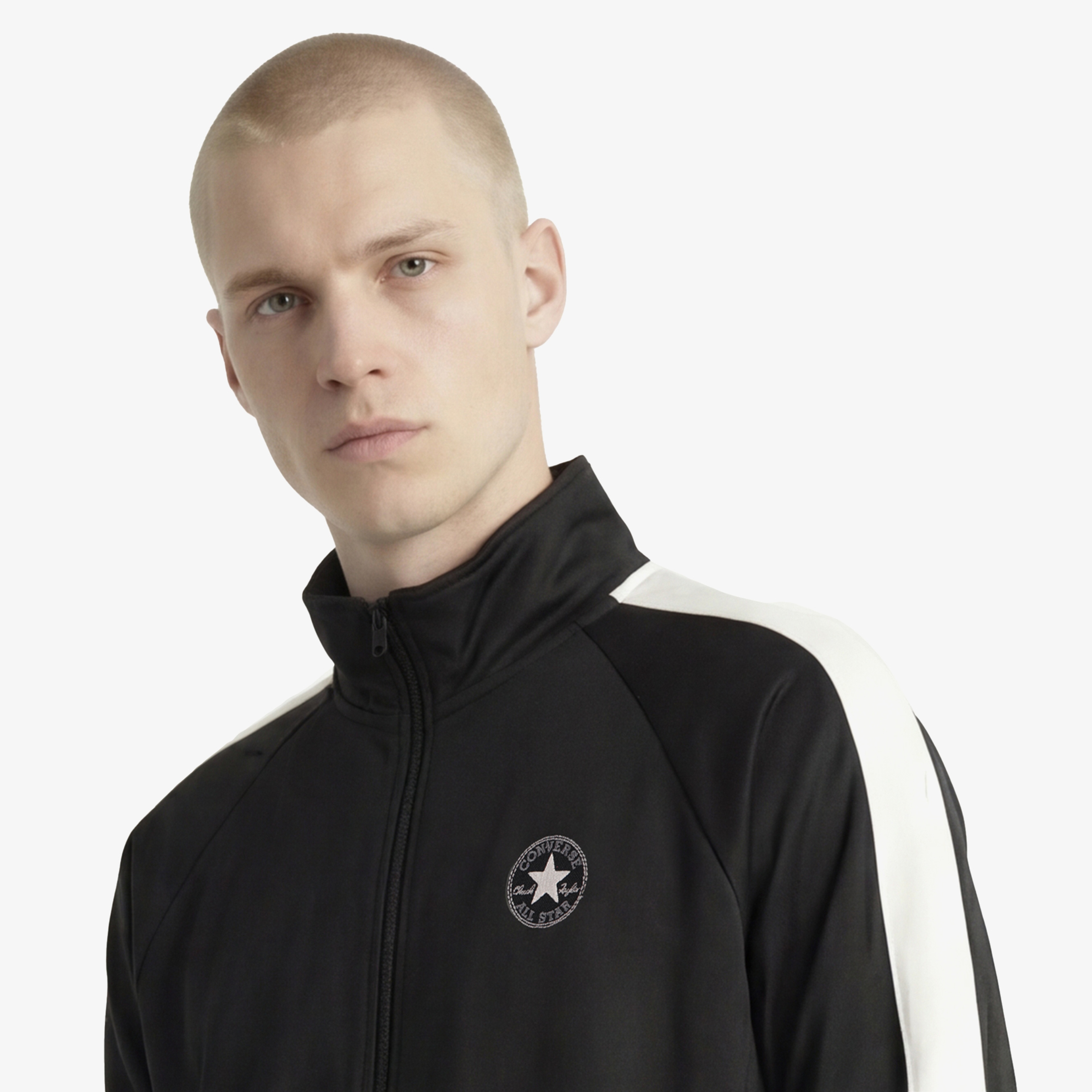 Converse Standard Fit Erkek Siyah Ceket