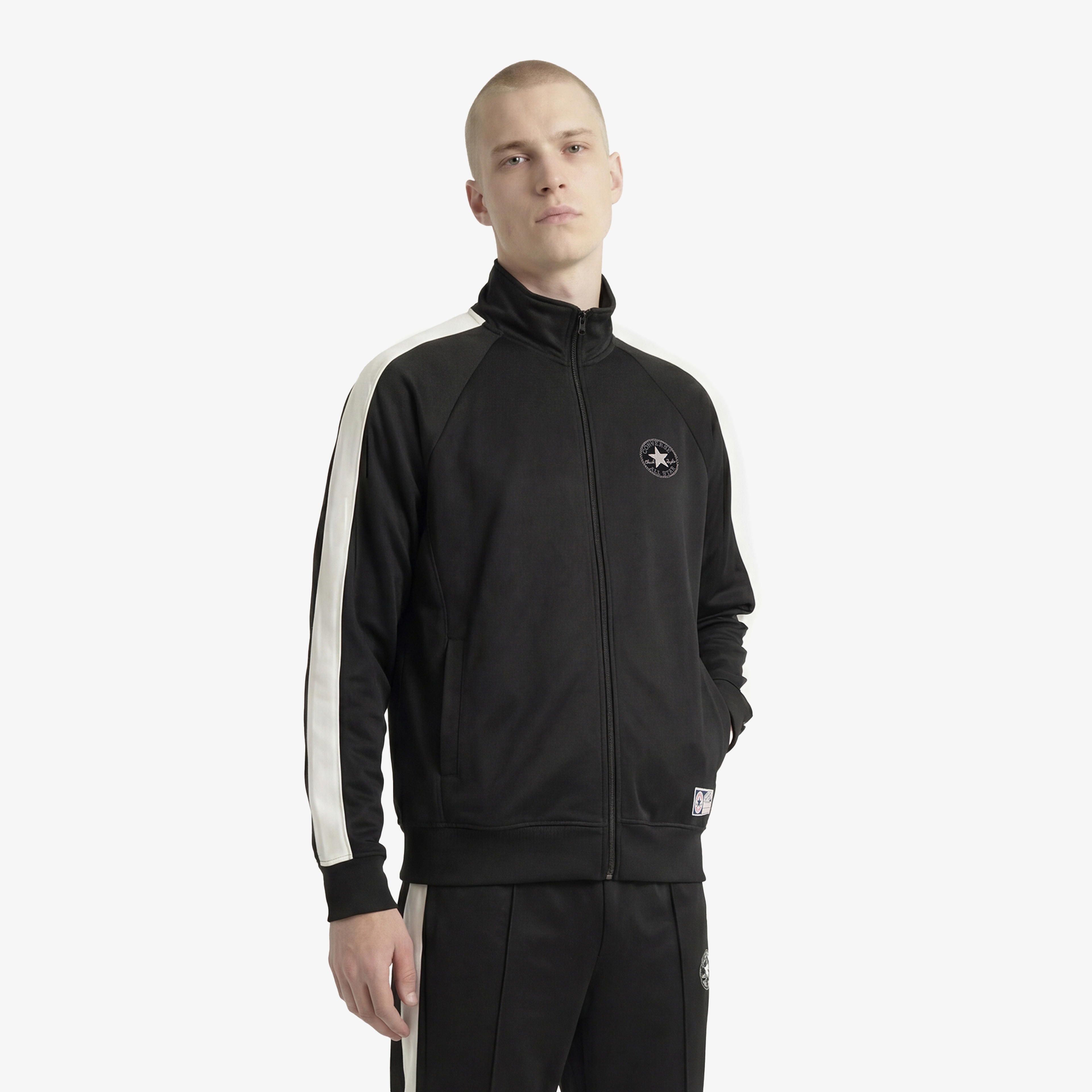 Converse Standard Fit Erkek Siyah Ceket