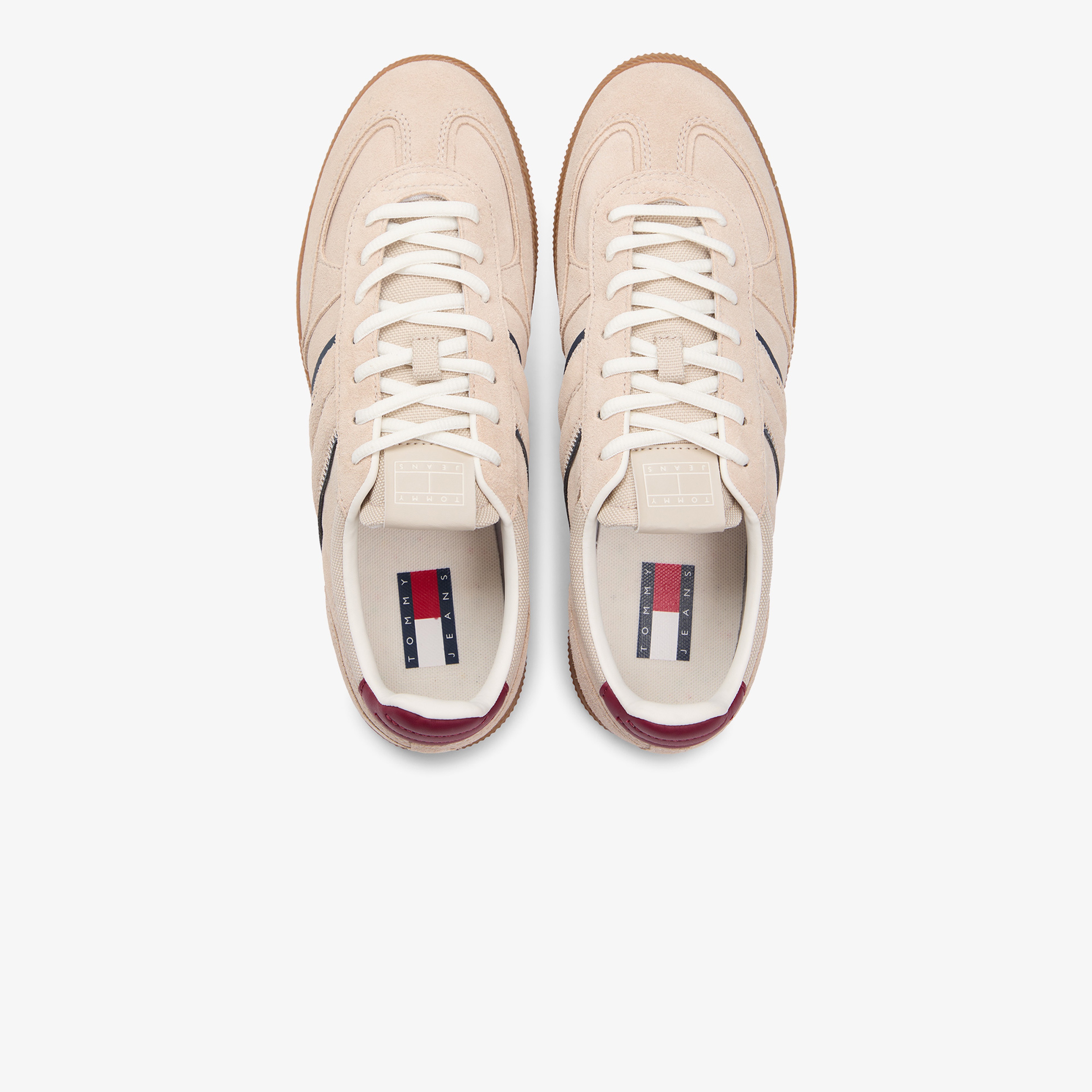 Tommy Hilfiger The Greenwich Edge Suede Erkek Bej Spor Ayakkabı