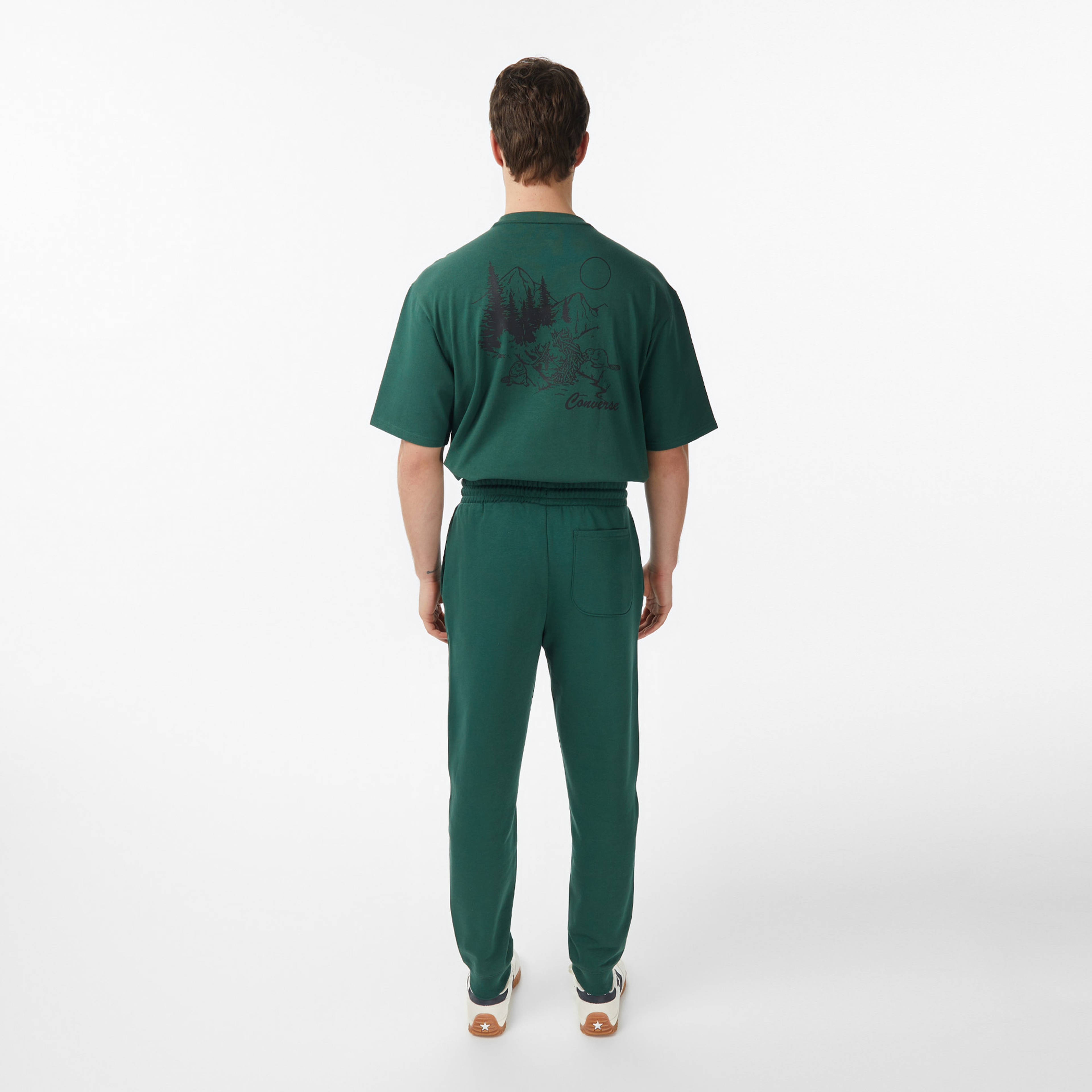 Converse Standard Fit Core Chuck Patch Erkek Yeşil Eşofman Altı