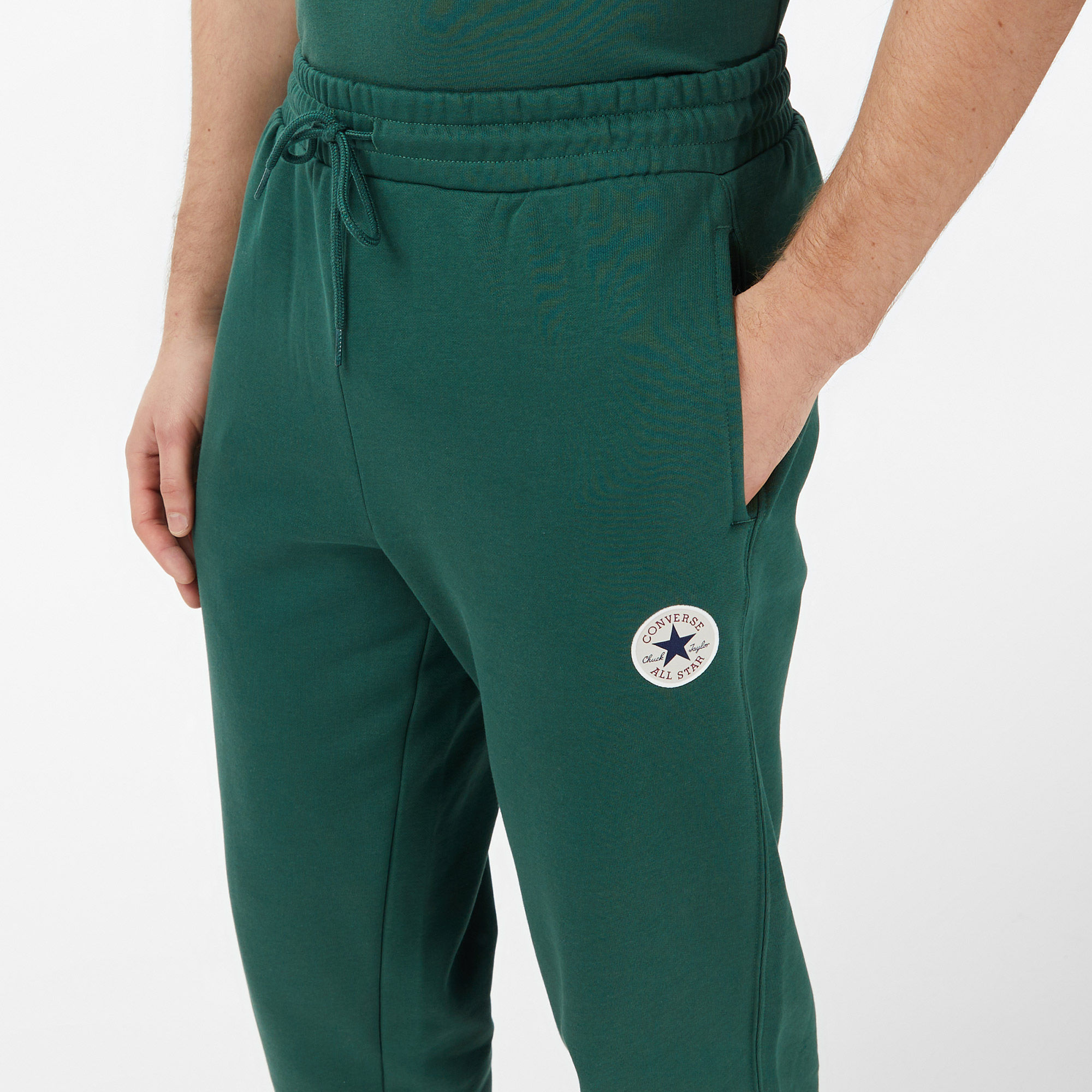 Converse Standard Fit Core Chuck Patch Erkek Yeşil Eşofman Altı