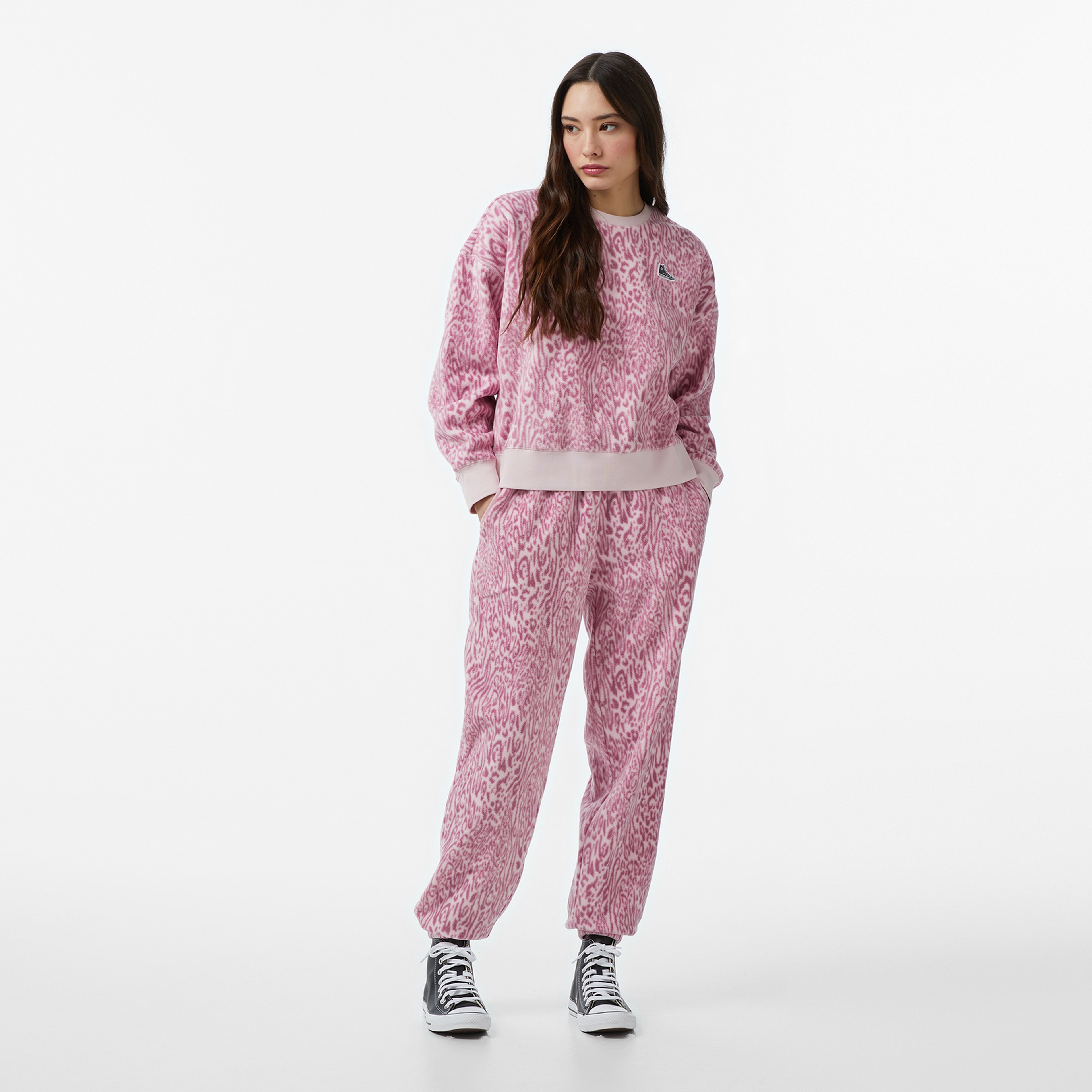 Converse Kadın Pembe Eşofman Altı