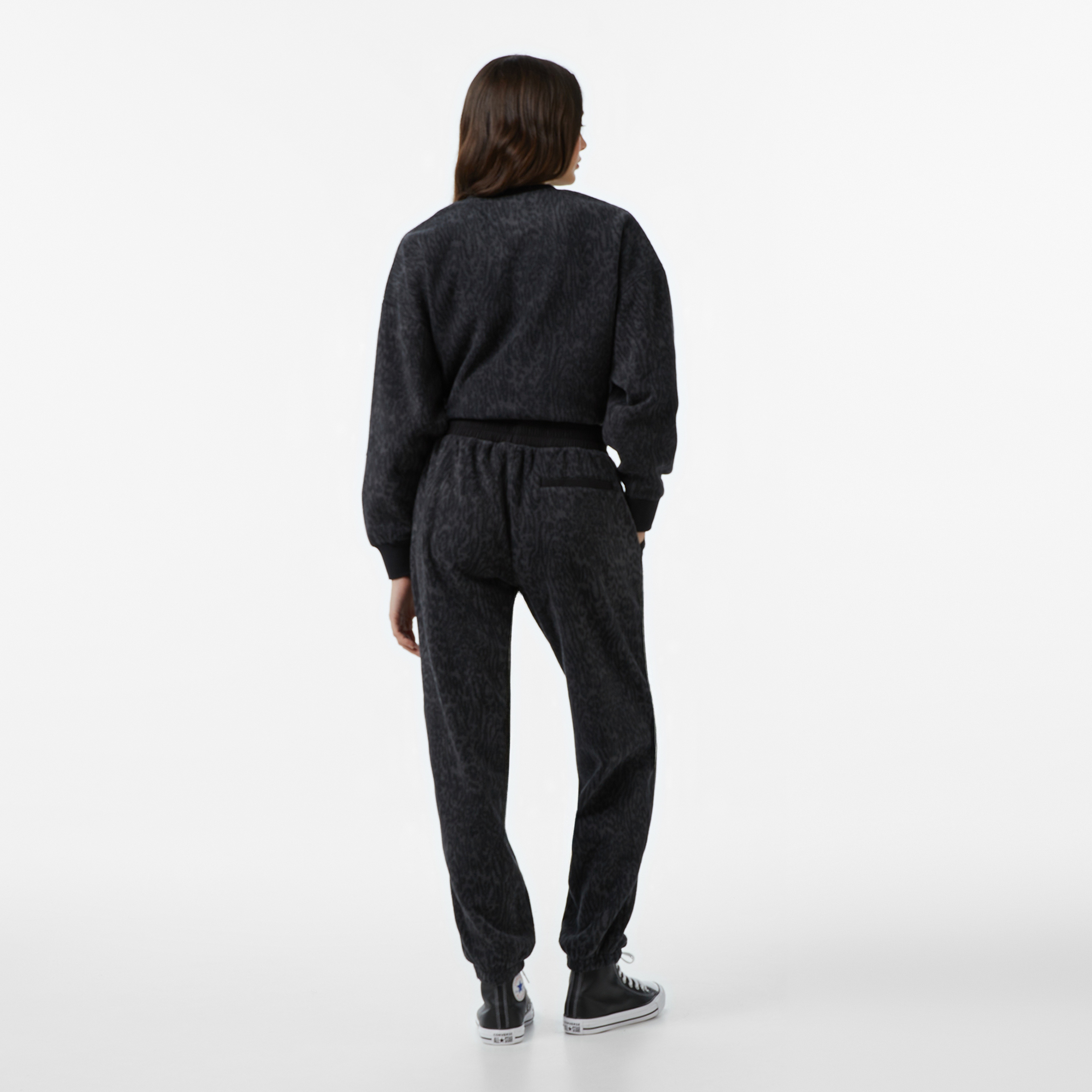 Converse Kadın Siyah Eşofman Altı