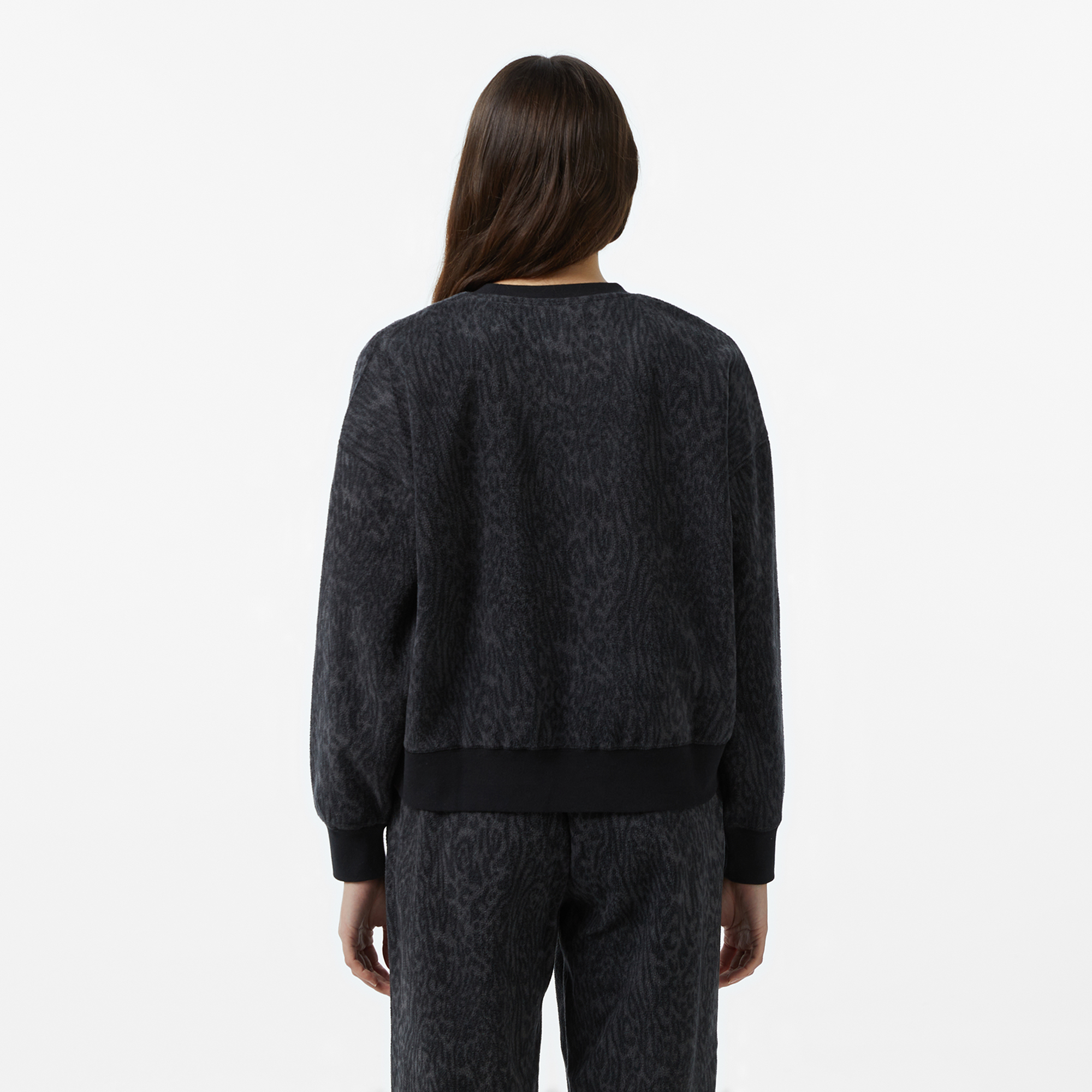 Converse Kadın Siyah Sweatshirt