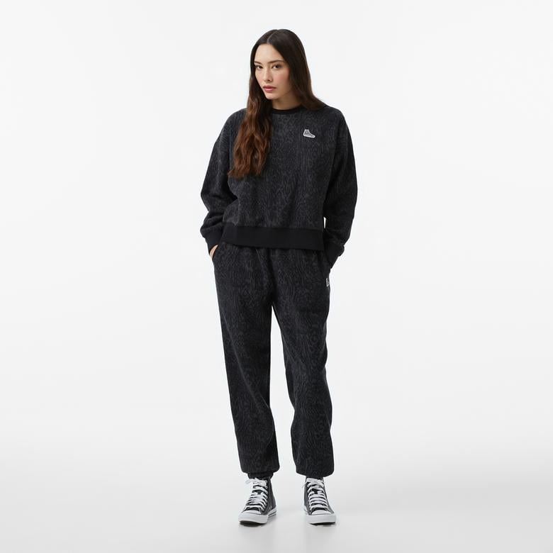 Converse Kadın Siyah Sweatshirt