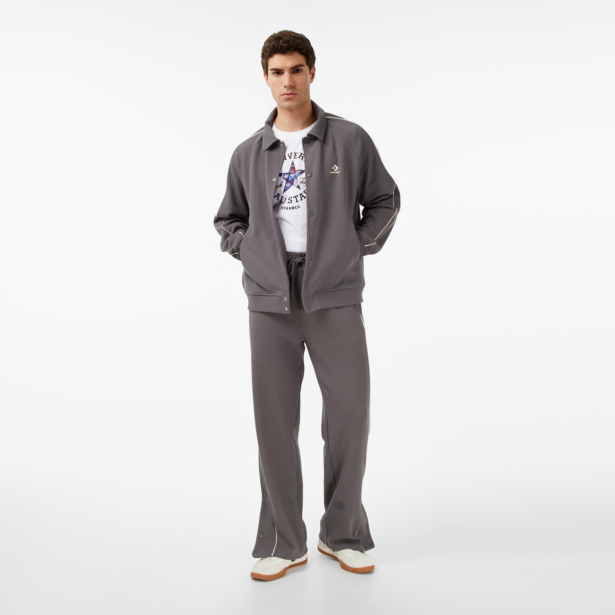 Converse Erkek Gri Eşofman Altı