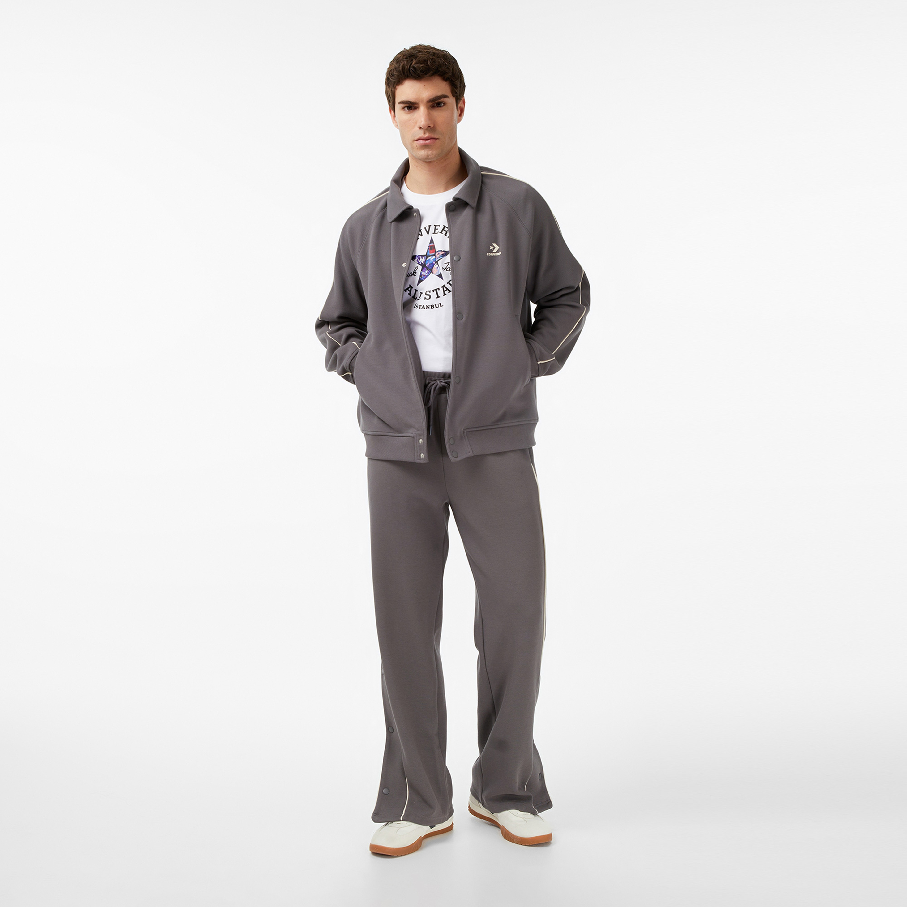Converse Erkek Gri Eşofman Altı
