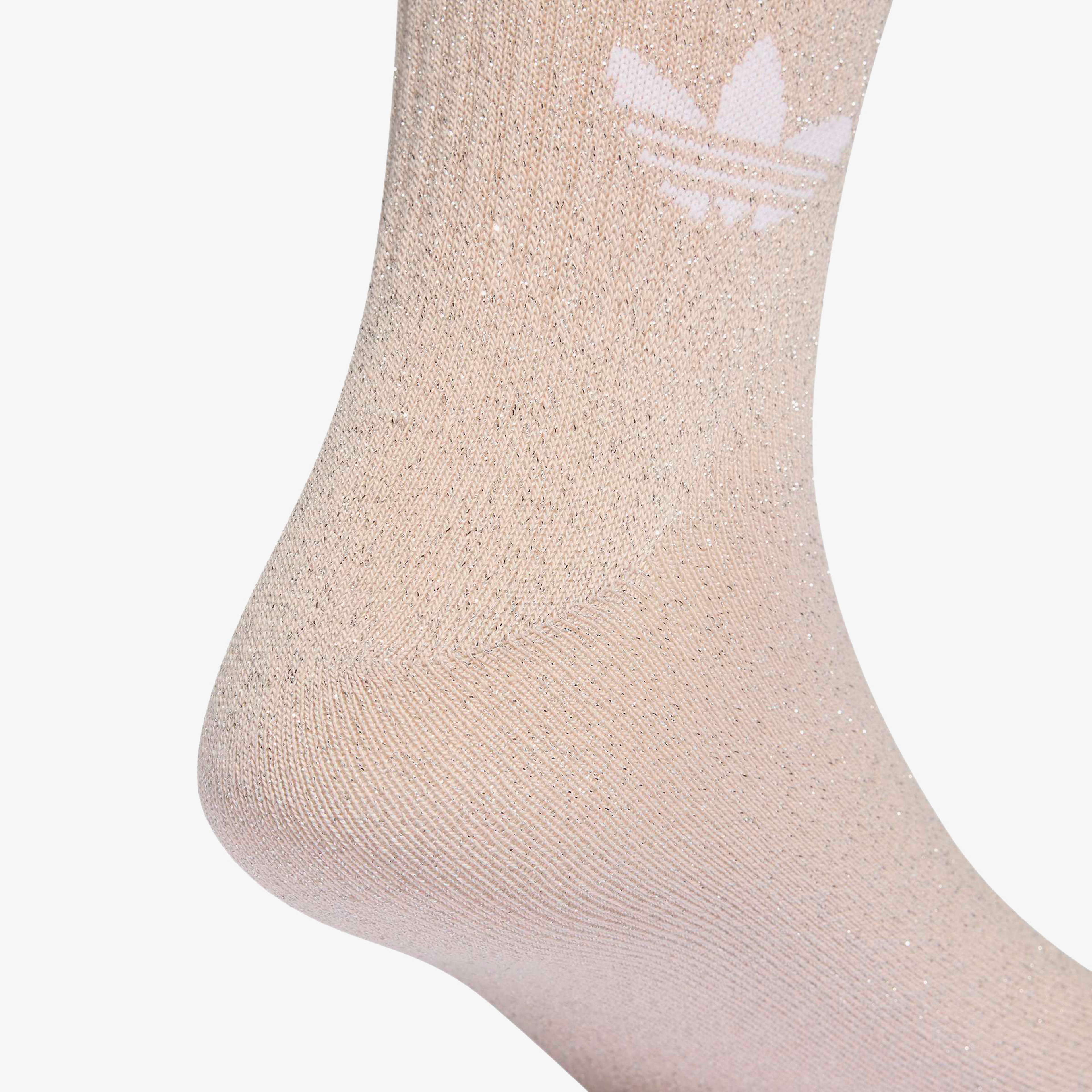 adidas 3S Glitter Crew Unisex Pembe 2'li Çorap