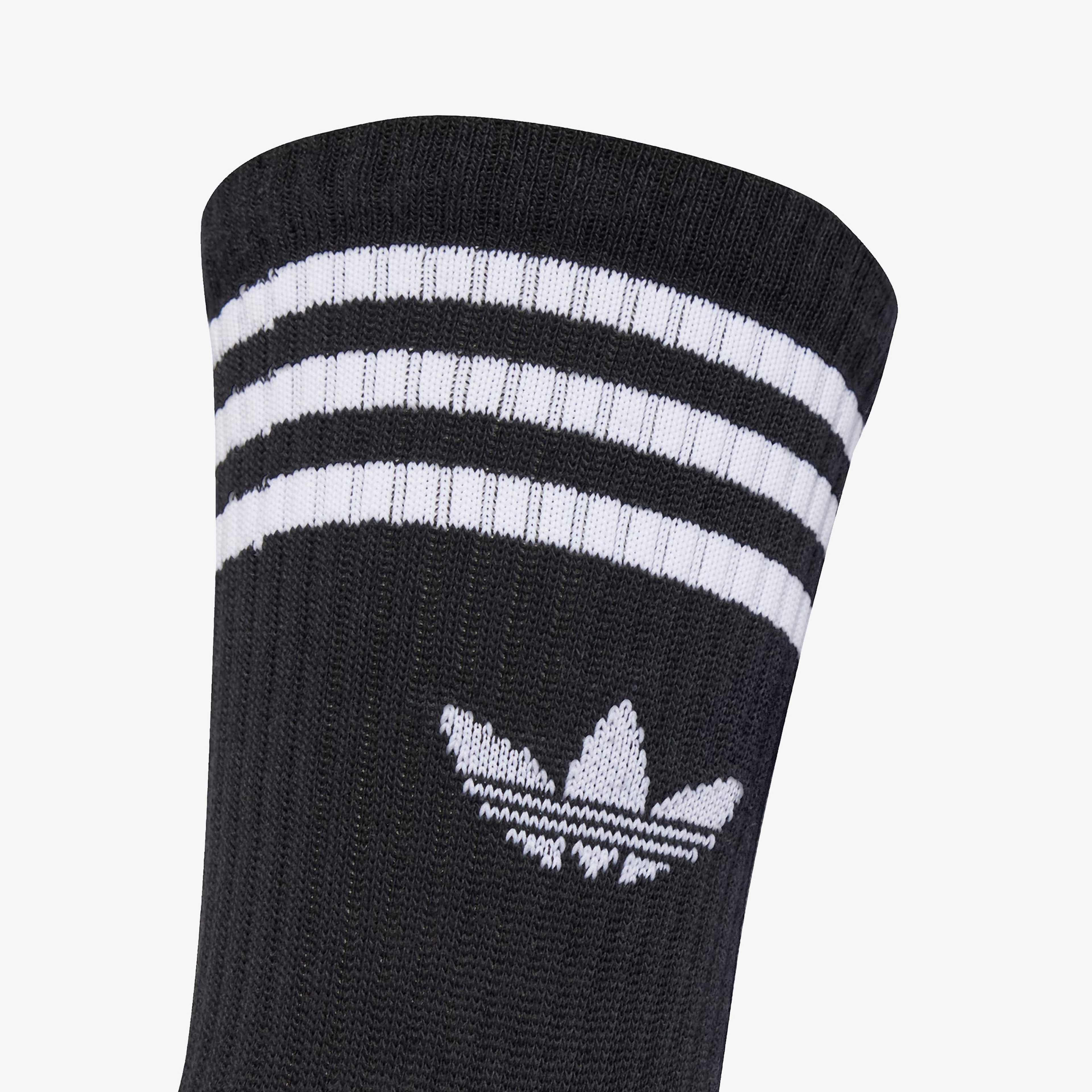 adidas 3S Crew Unisex Siyah 3'lü Çorap