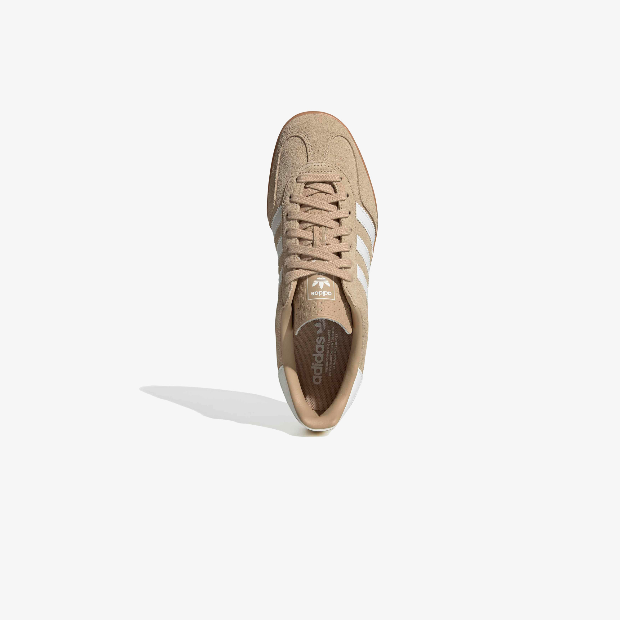 adidas Gazelle Indoor Unisex Bej Spor Ayakkabı45HQ5154| Occasion