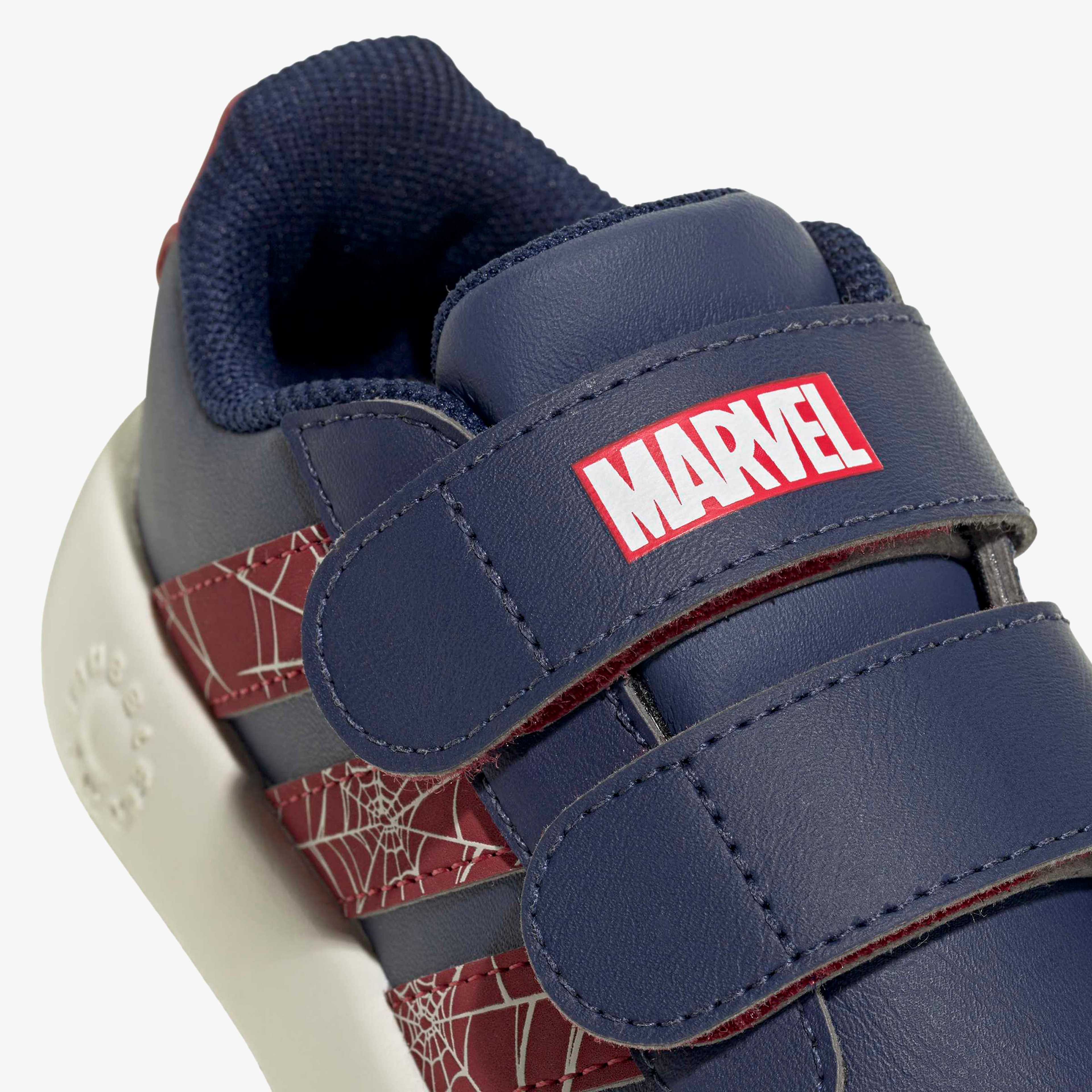 adidas Grand Court Spider-Man Comfort Bebek Mavi Spor Ayakkabı