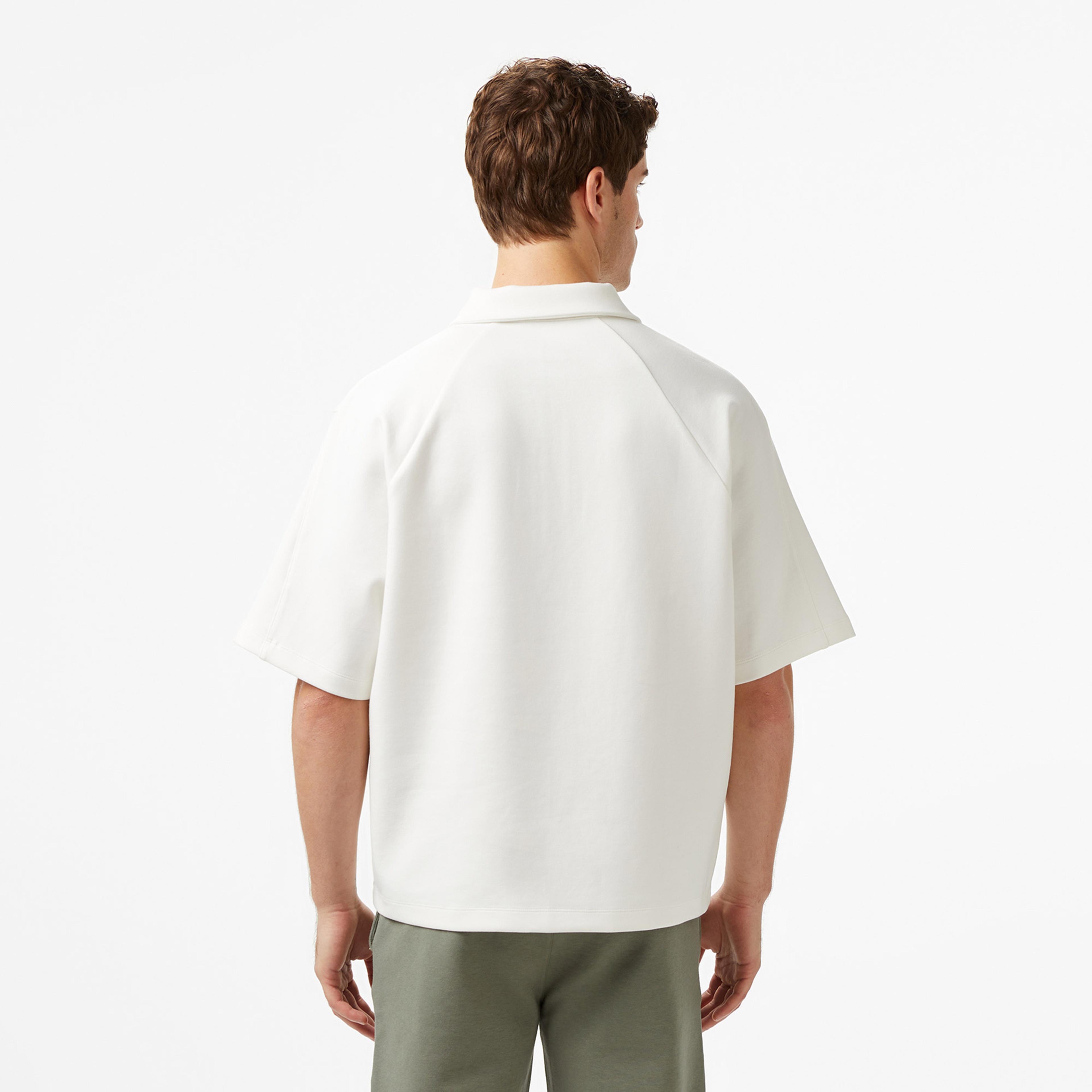 Nautica Erkek Ekru Regular Fit Polo Yaka T-Shirt