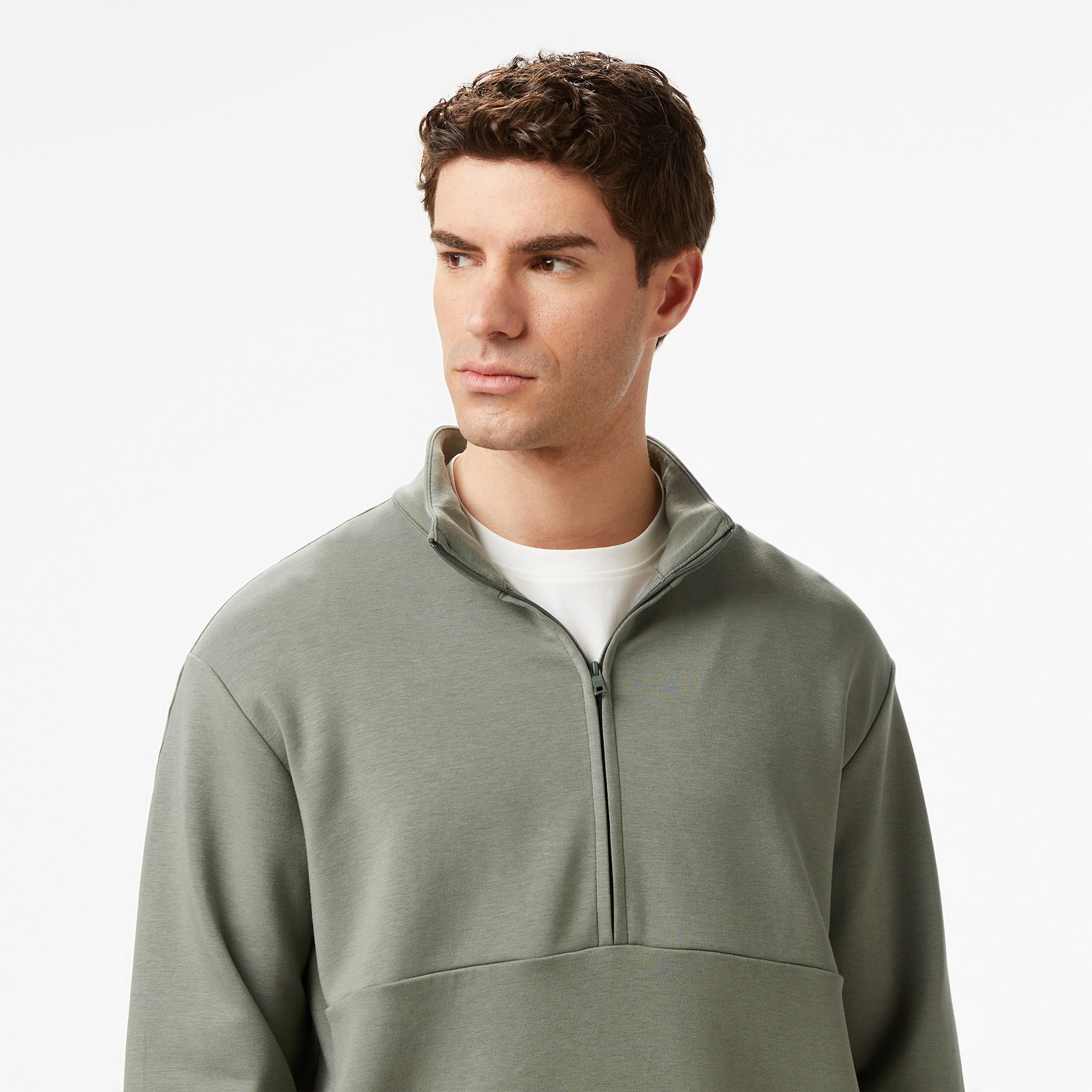 Nautica Erkek Yeşil Regular Fit Sweatshirt