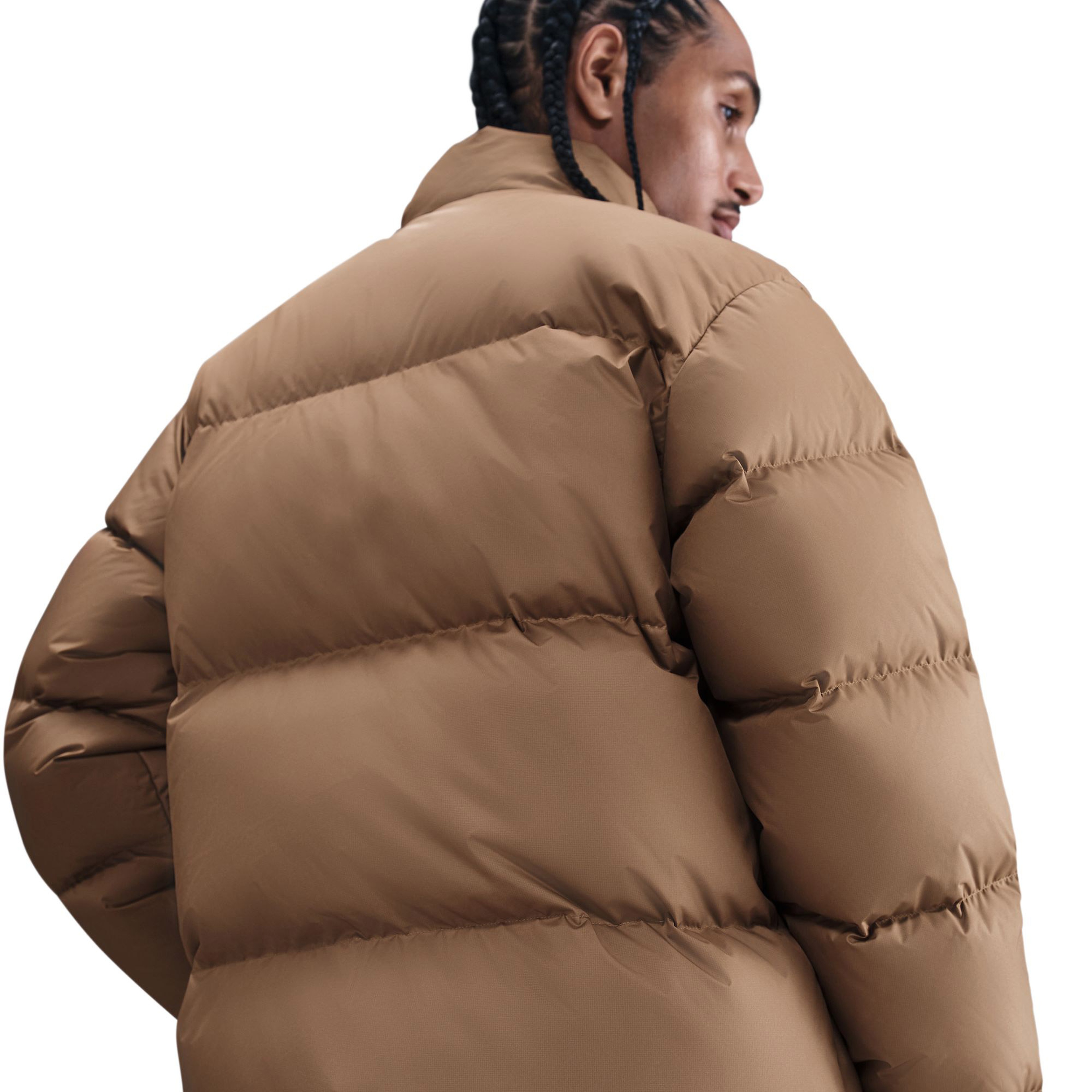 Nike Sportswear Club Erkek Kahverengi Ceket