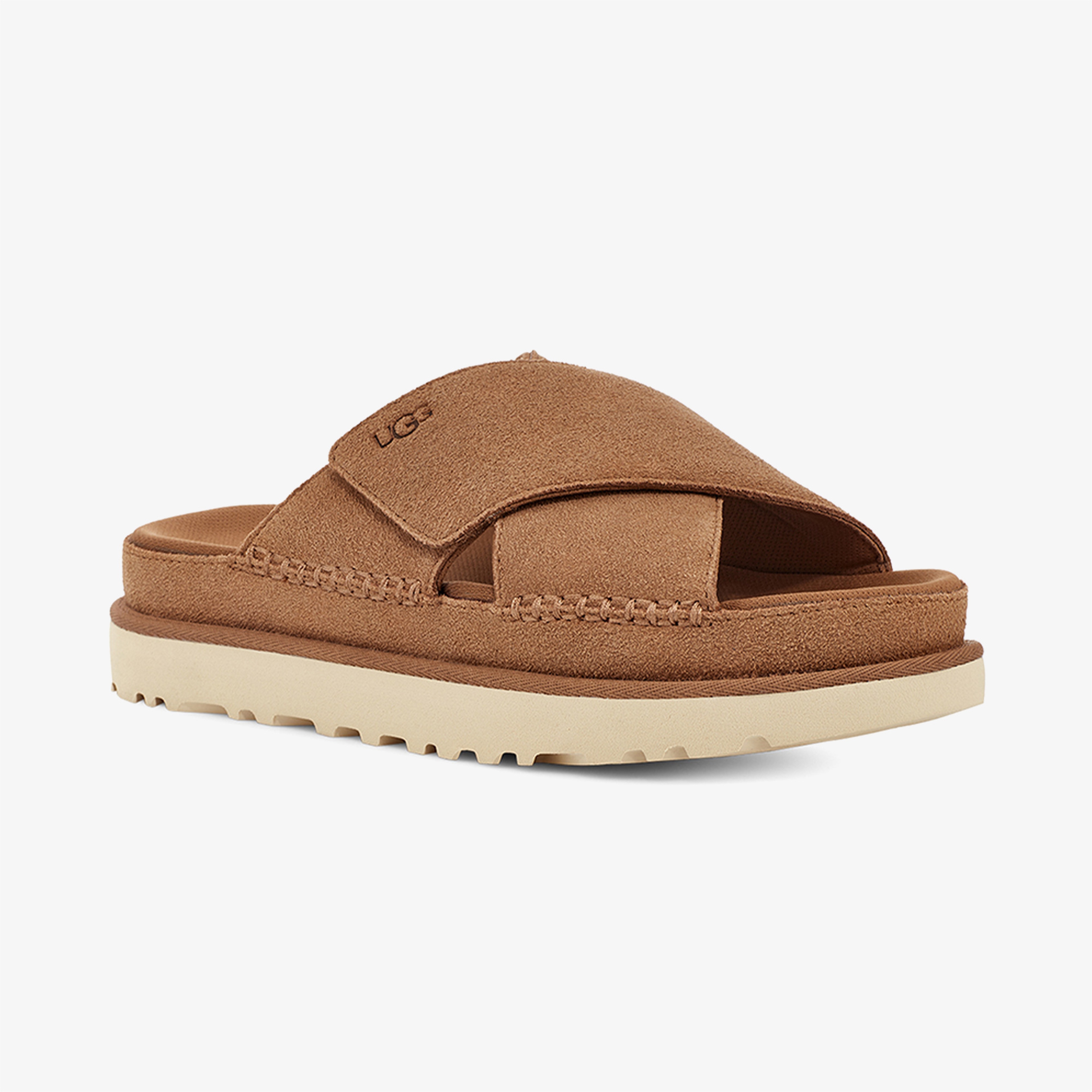 UGG Goldenstar Cross  Kadın Kahverengi Terlik