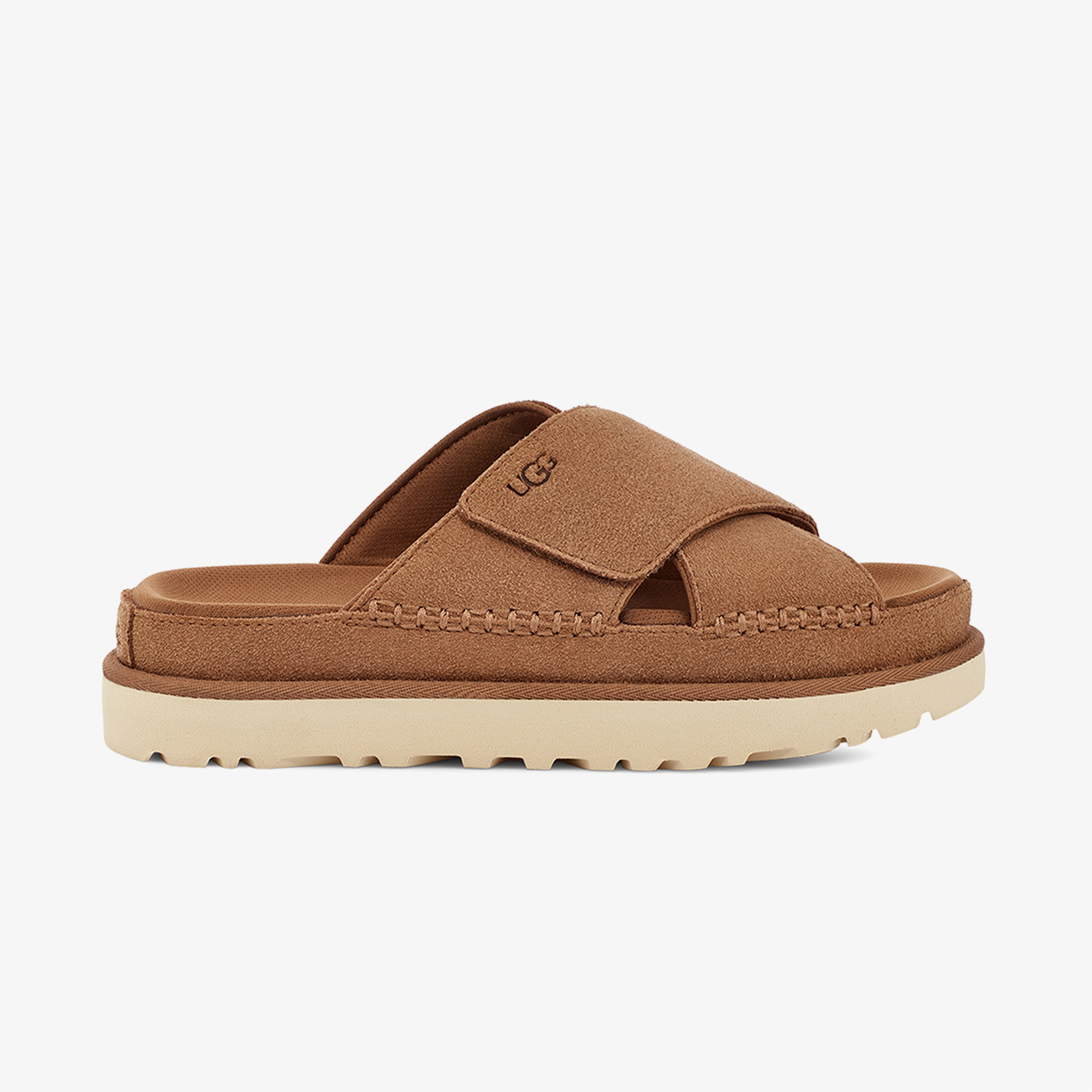 UGG Goldenstar Cross  Kadın Kahverengi Terlik