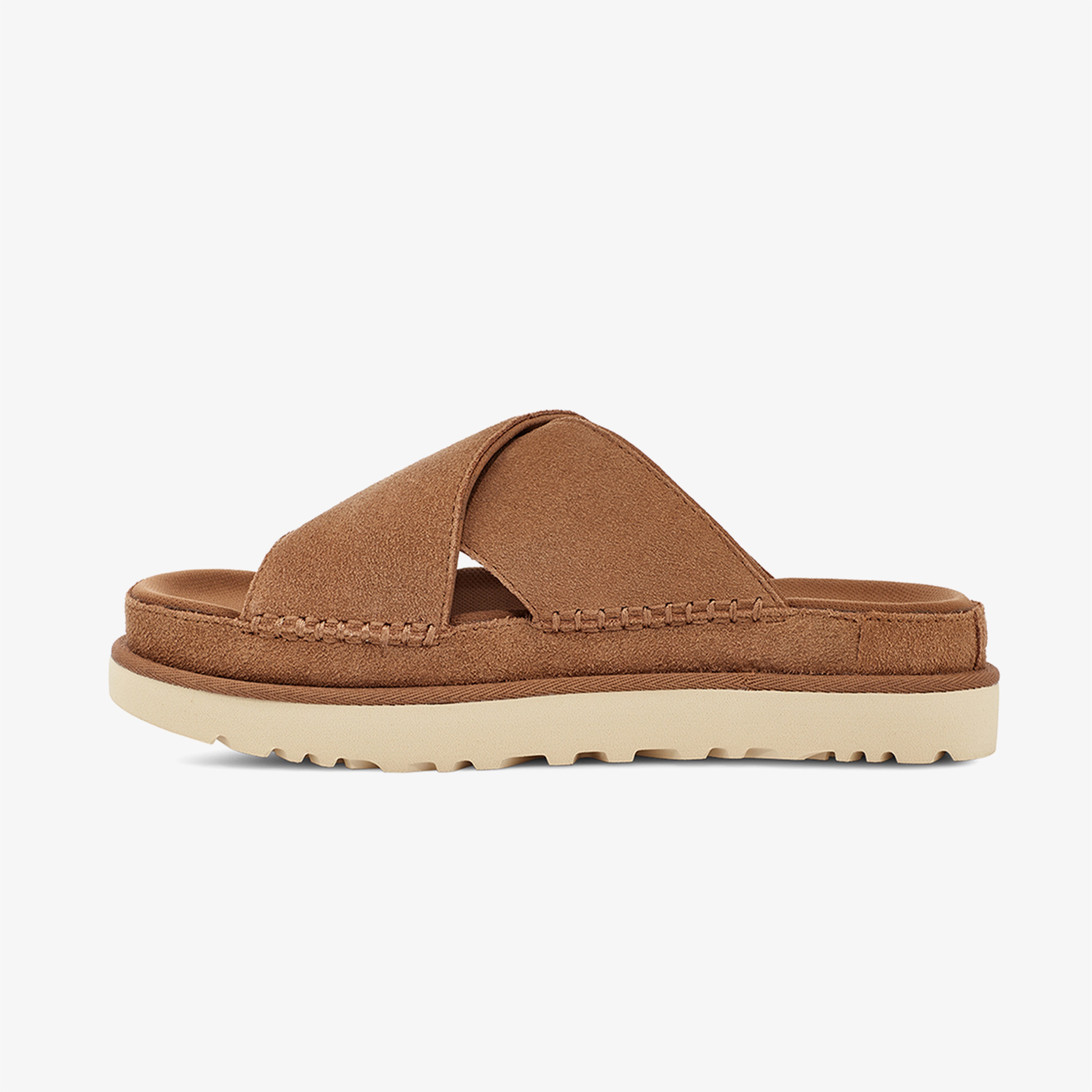 UGG Goldenstar Cross  Kadın Kahverengi Terlik